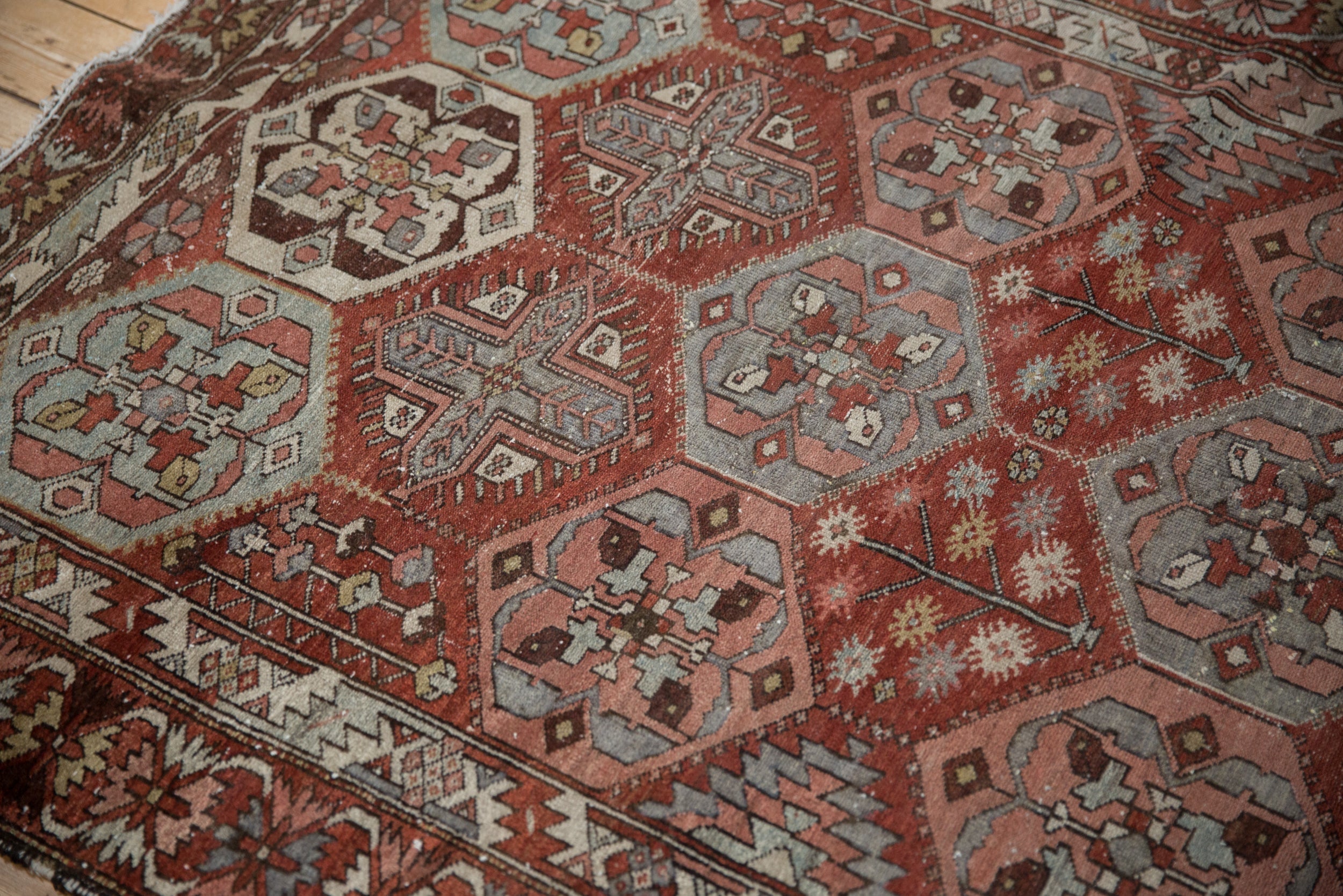 4.5x6.5 Vintage Distressed Baktiari Rug by Old New House® - product image 8 for Resin Society