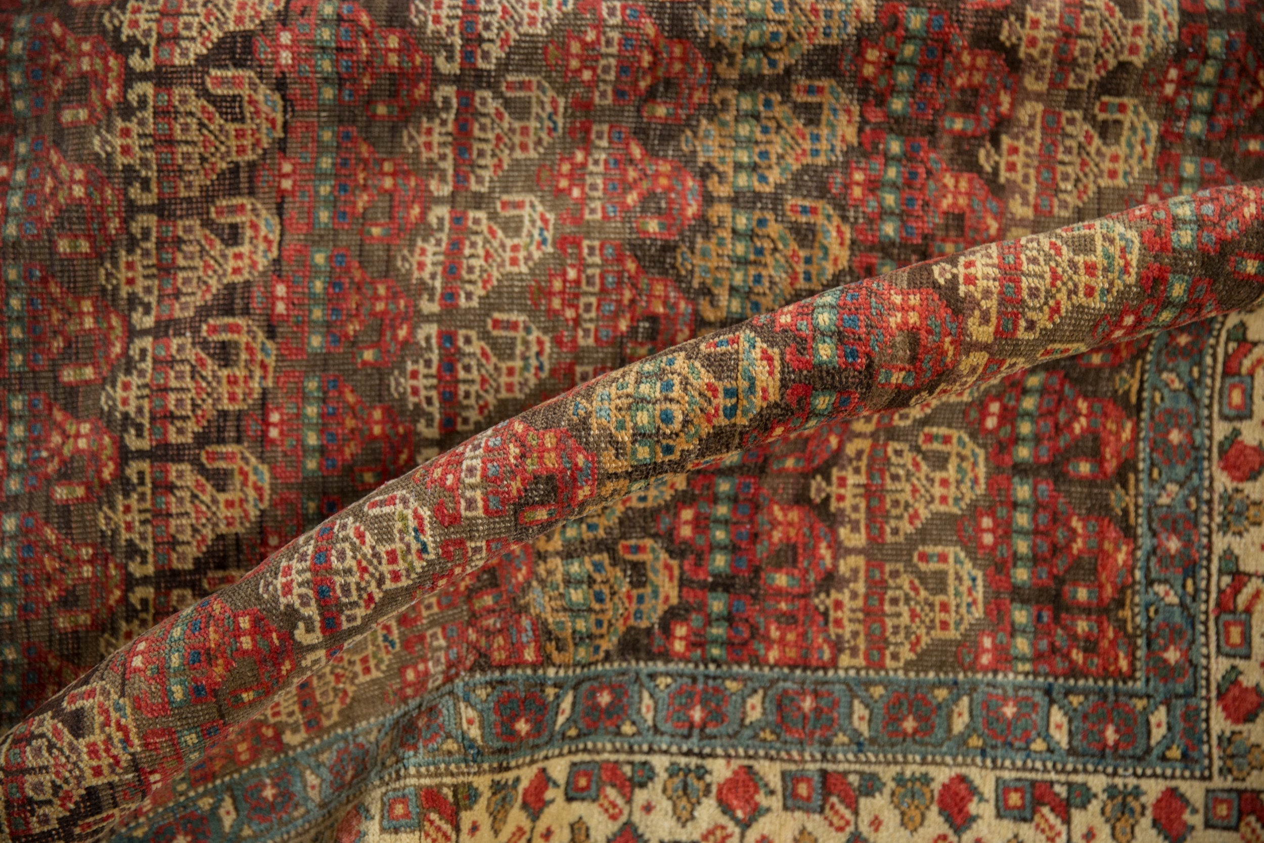 5.5x9 Antique Fine Bijar Carpet by Old New House® - product image 11 for Resin Society