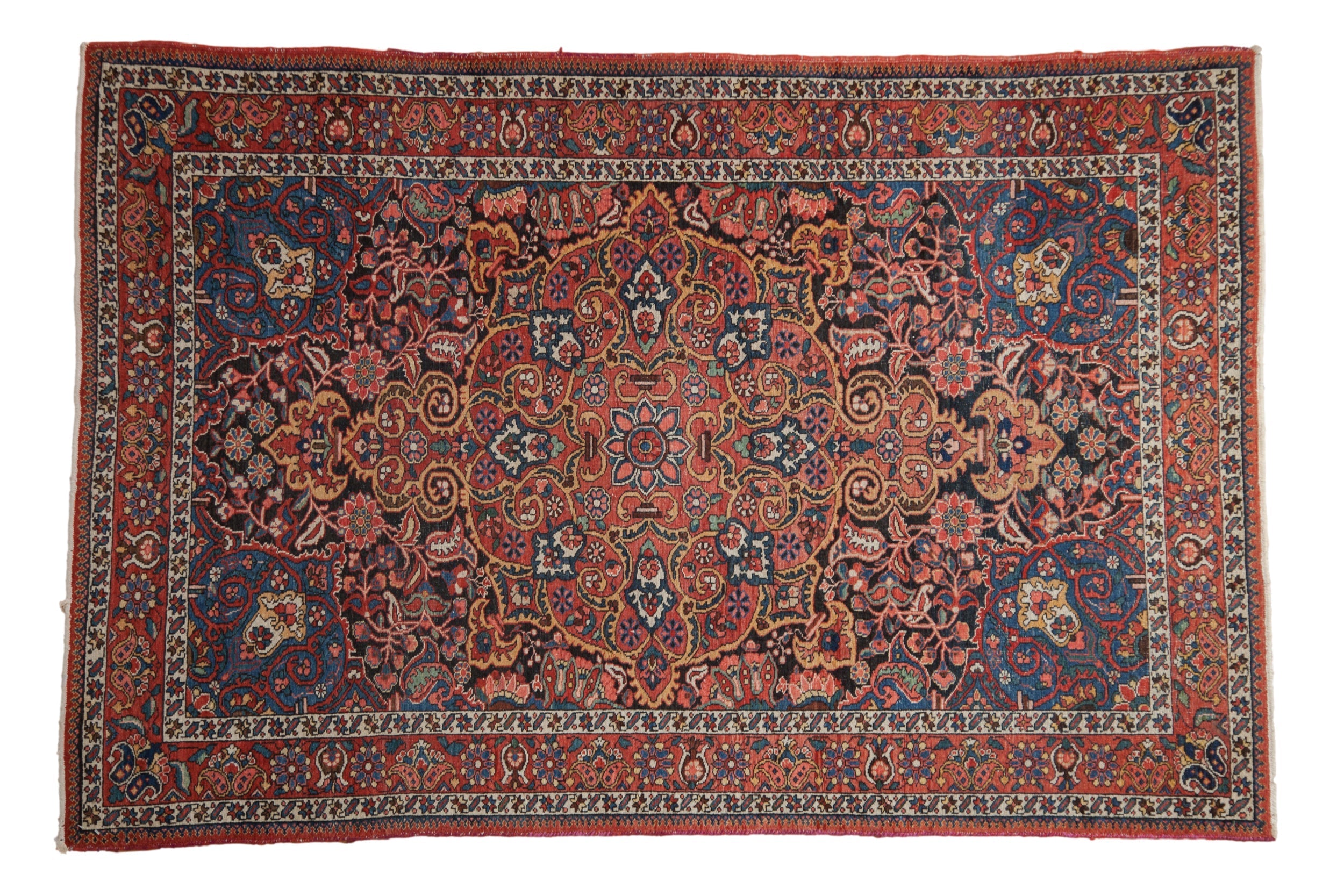 4.5x6.5 Vintage Isfahan Rug by Old New House® - main product image for Resin Society
