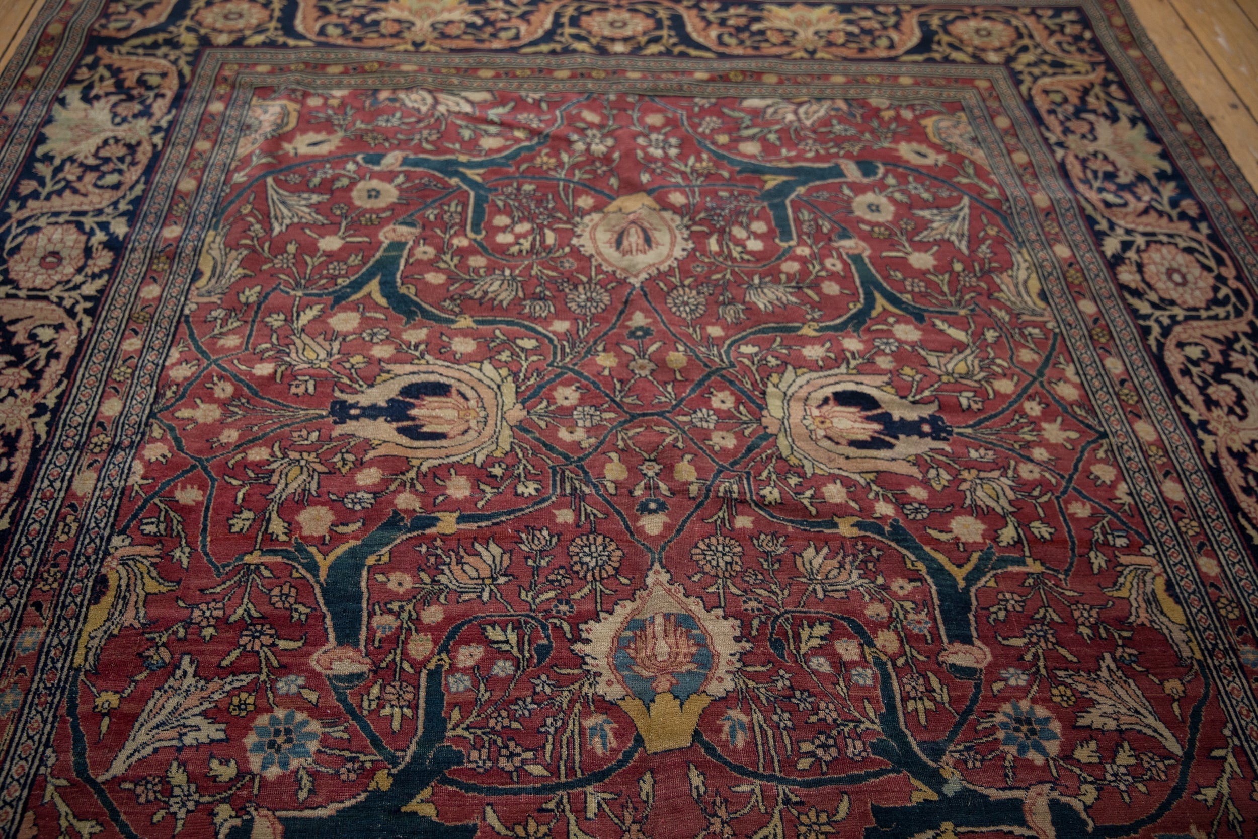 7x10.5 Antique Fine Tabriz Carpet by Old New House® - product image 13 for Resin Society