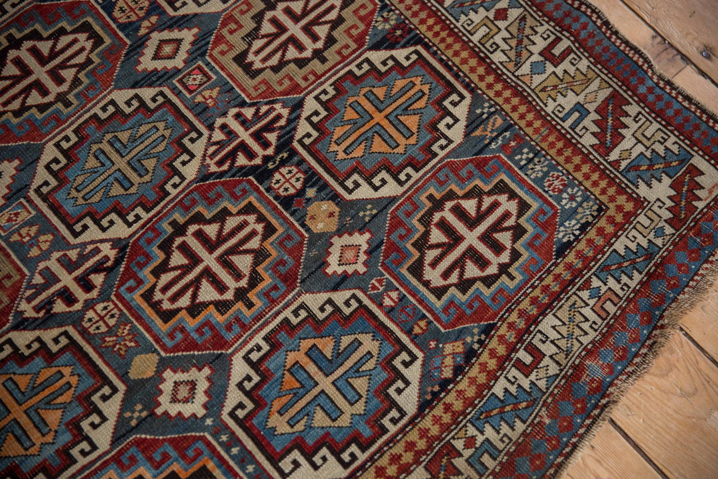 4x5 Vintage Caucasian Square Rug by Old New House® - product image 4 for Resin Society