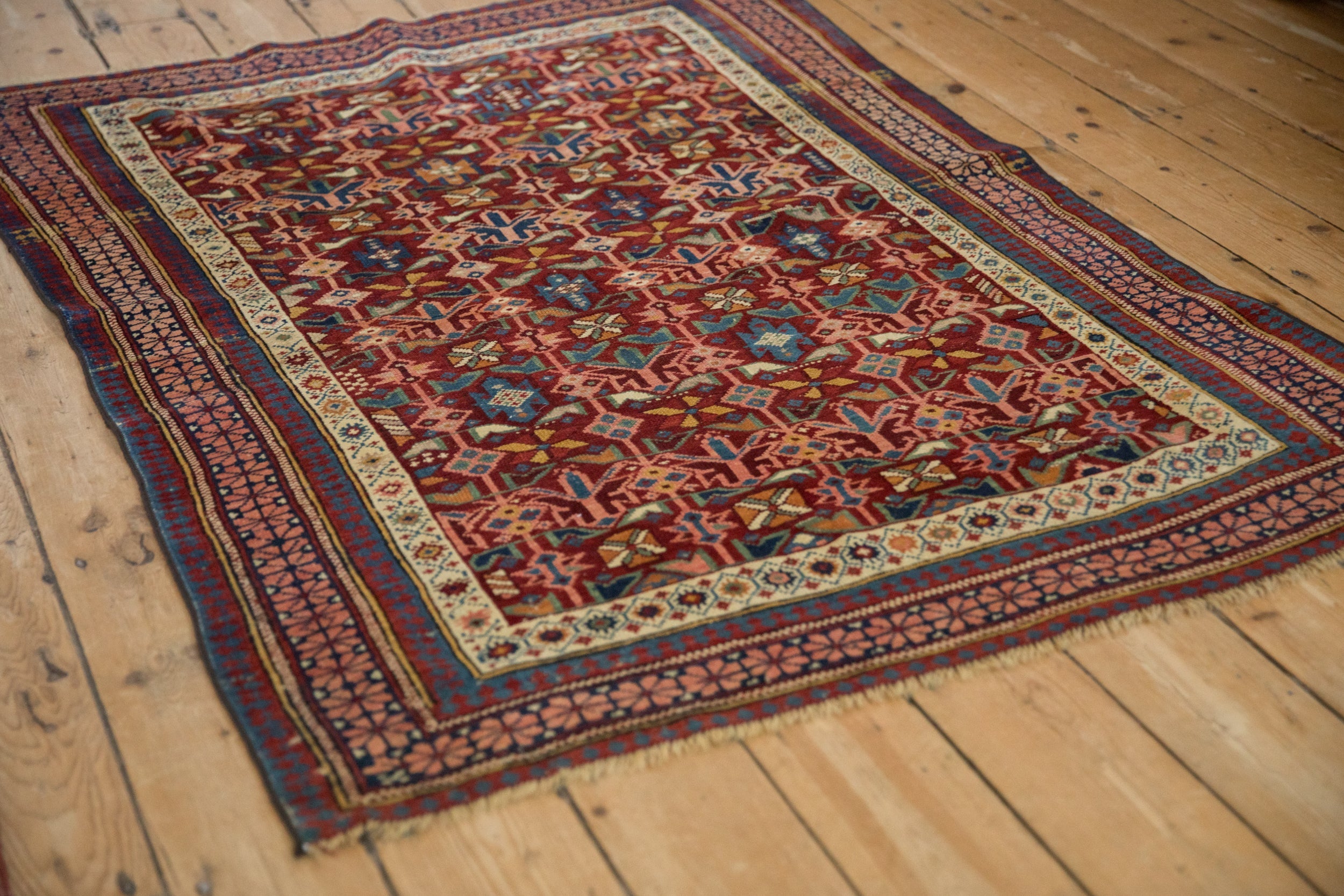 4x5 Antique Caucasian Square Rug by Old New House® - product image 3 for Resin Society