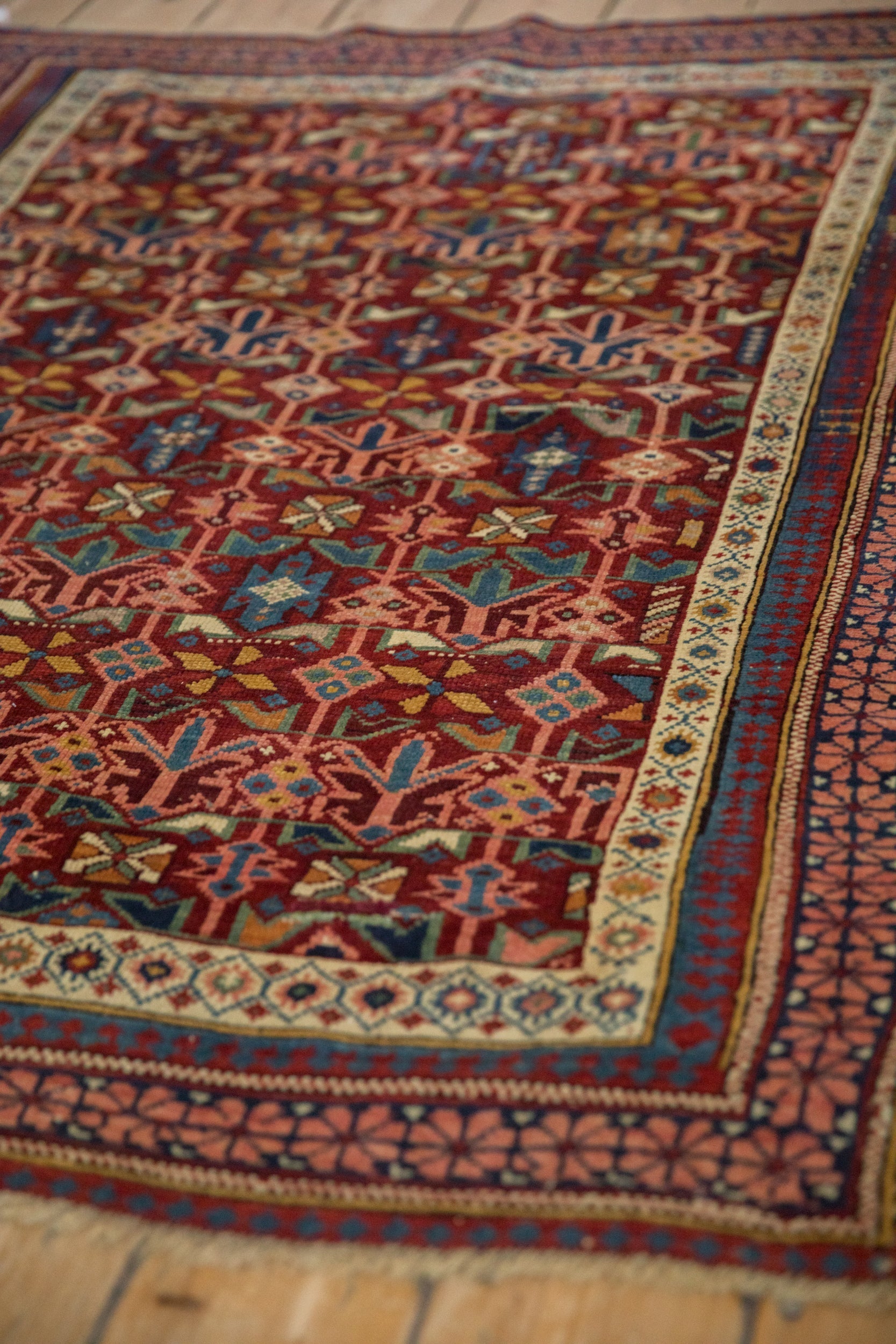4x5 Antique Caucasian Square Rug by Old New House® - product image 9 for Resin Society