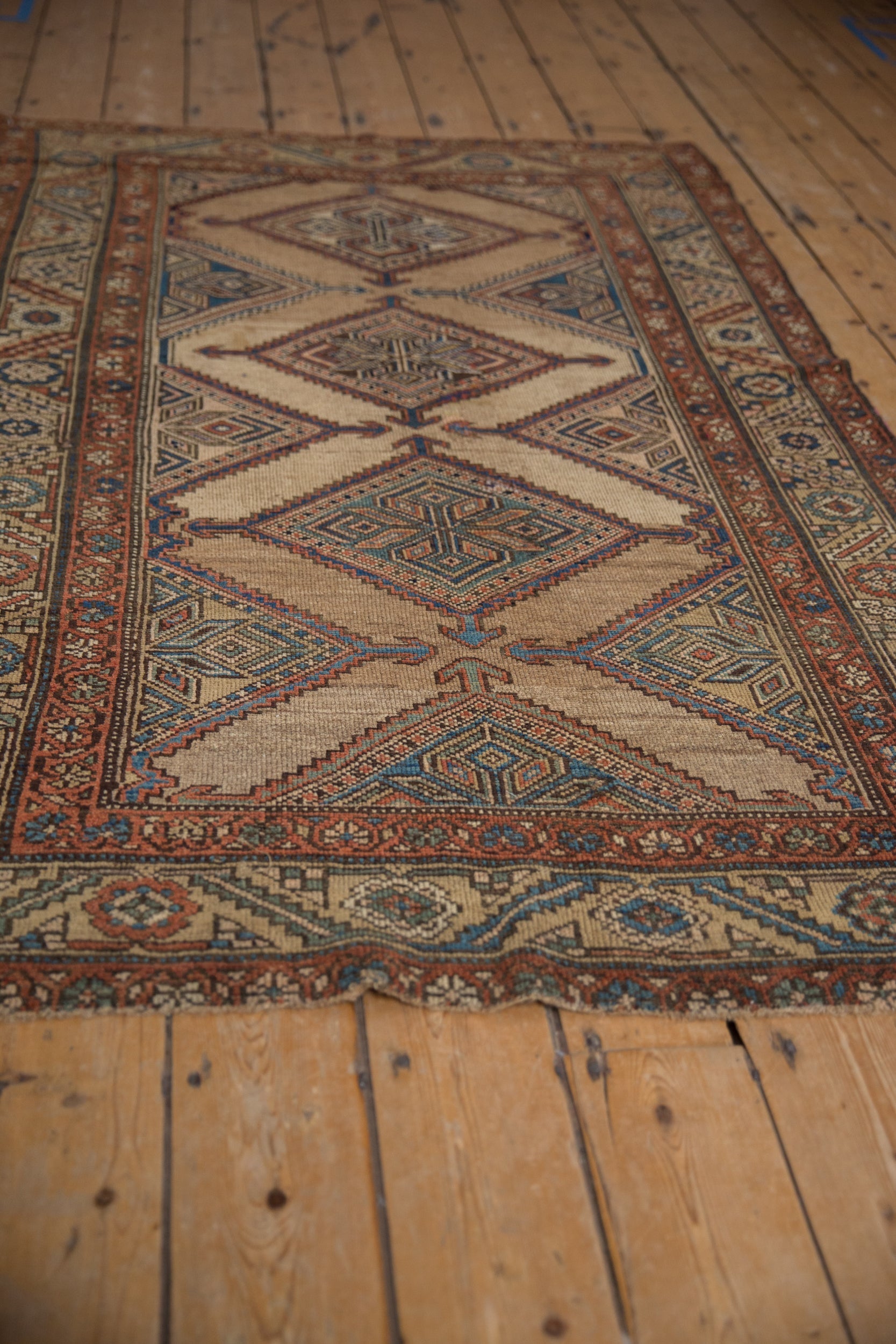 4x6.5 Antique Fine Kurd Rug by Old New House® - product image 3 for Resin Society