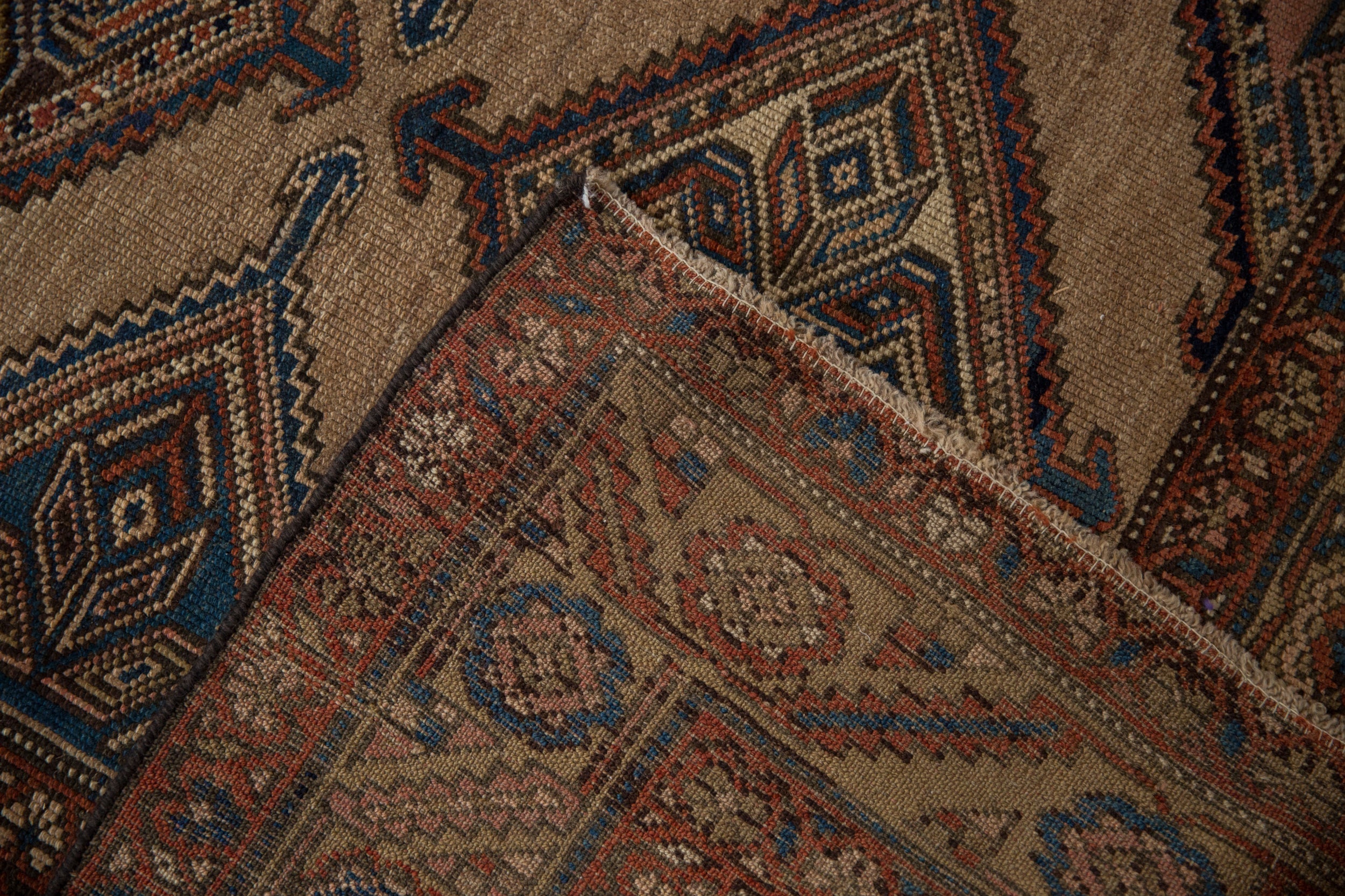 4x6.5 Antique Fine Kurd Rug by Old New House® - product image 9 for Resin Society