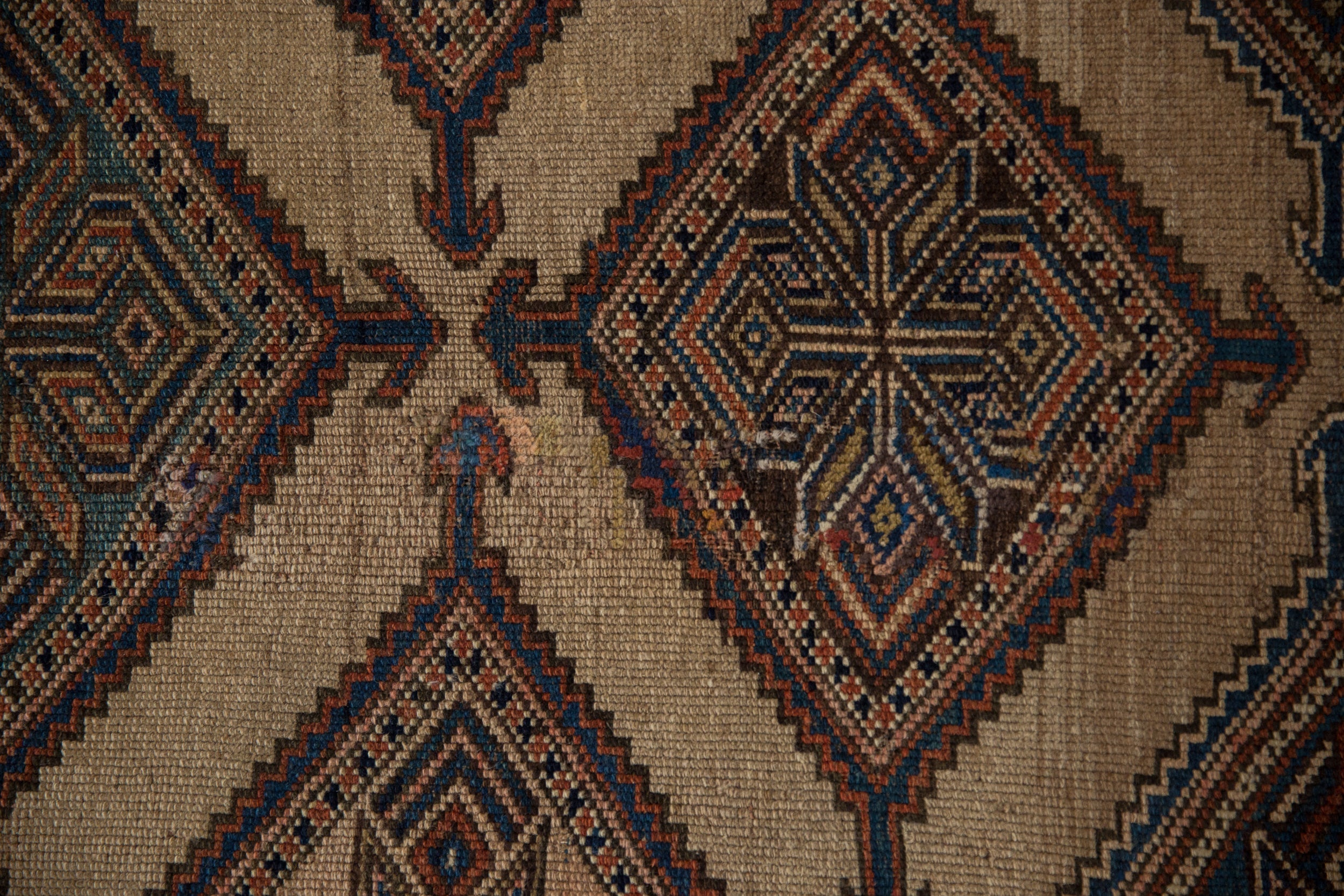 4x6.5 Antique Fine Kurd Rug by Old New House® - product image 10 for Resin Society