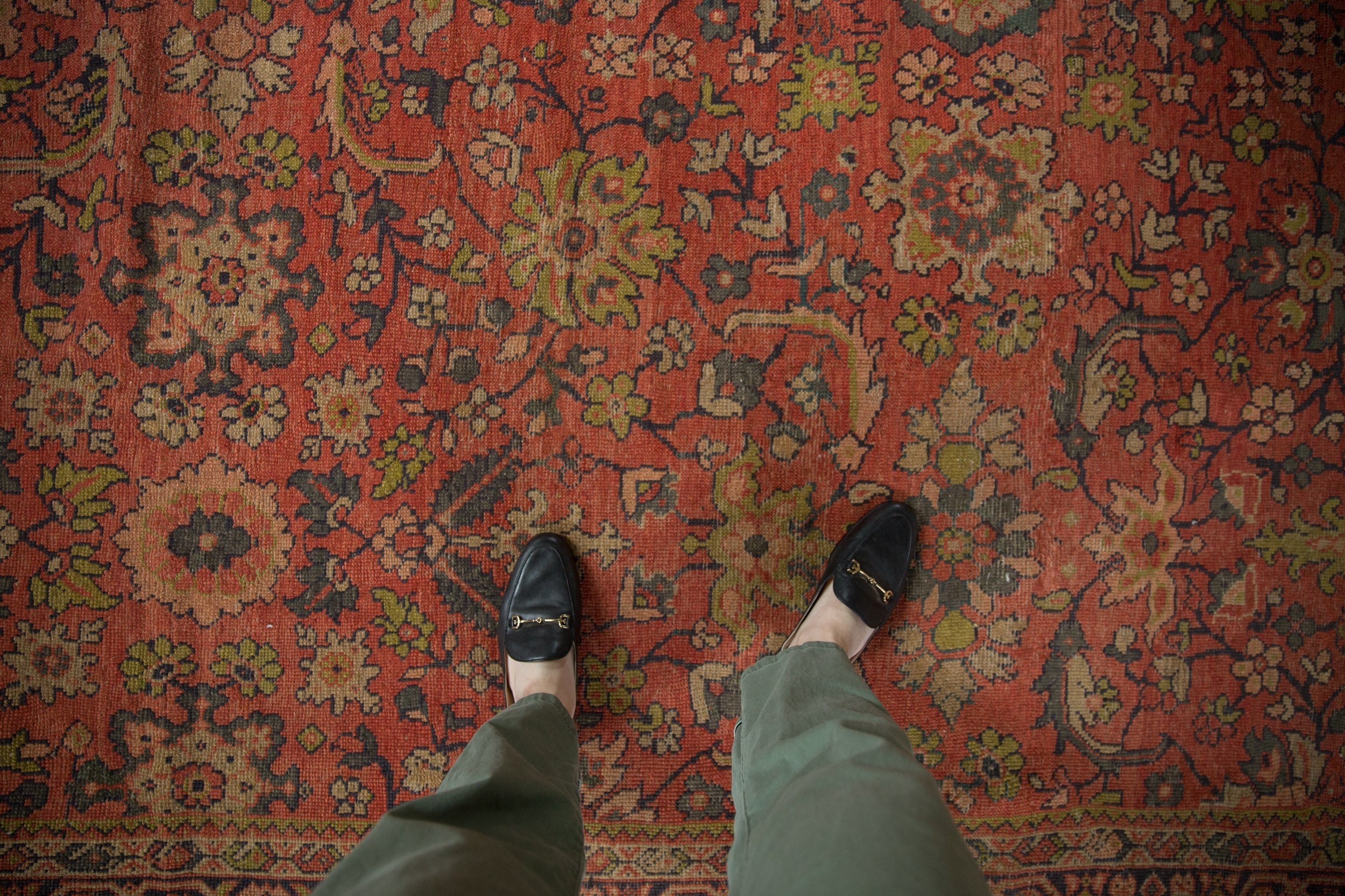 9x11 Vintage Mahal Carpet by Old New House® - product image 2 for Resin Society