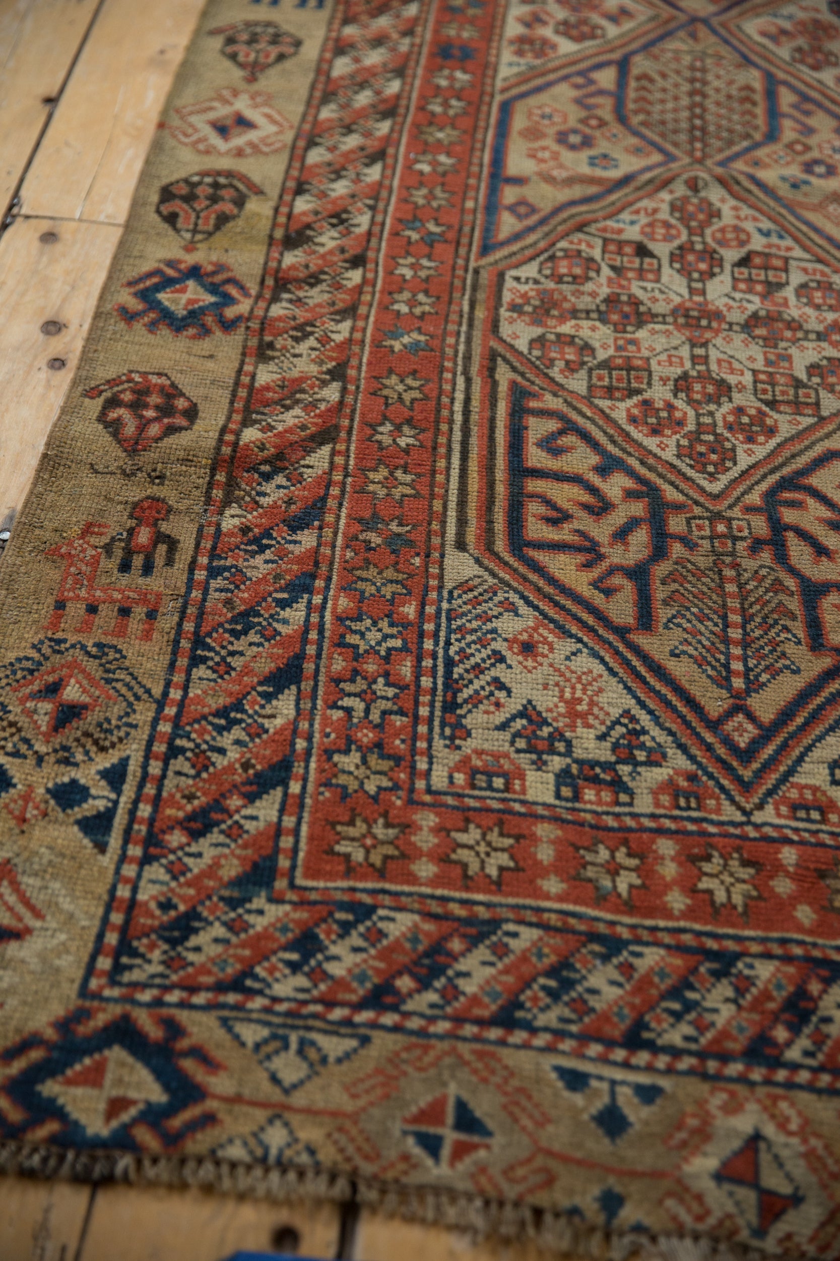 3.5x9.5 Antique Serab Rug Runner by Old New House® - product image 6 for Resin Society