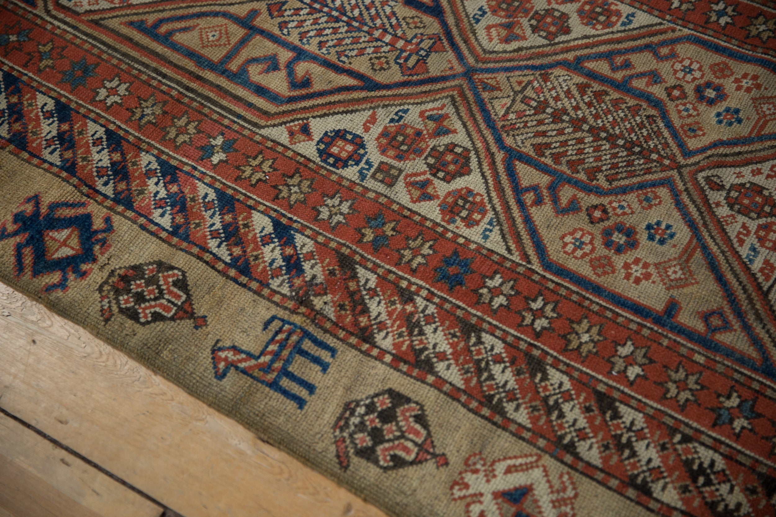 3.5x9.5 Antique Serab Rug Runner by Old New House® - product image 7 for Resin Society