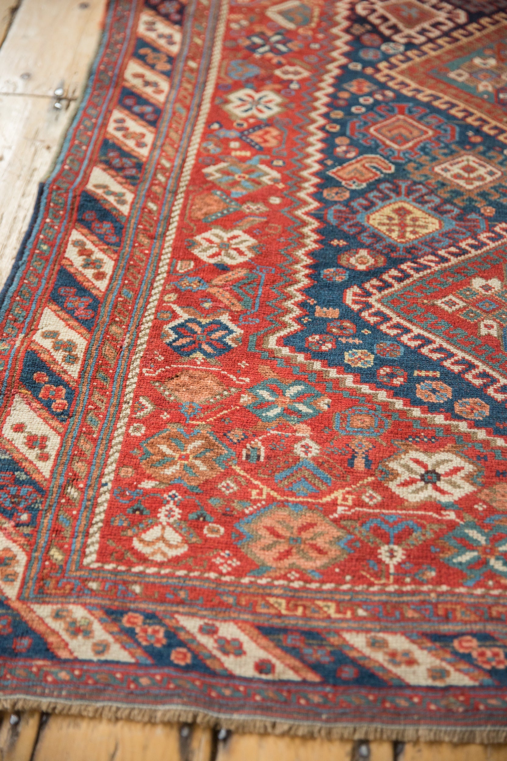 4.5x11 Antique Afshar Rug Runner by Old New House® - product image 6 for Resin Society