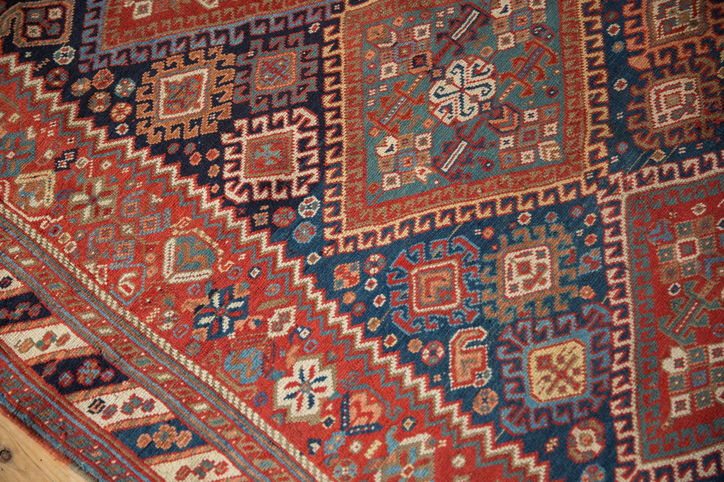 4.5x11 Antique Afshar Rug Runner by Old New House® - product image 8 for Resin Society
