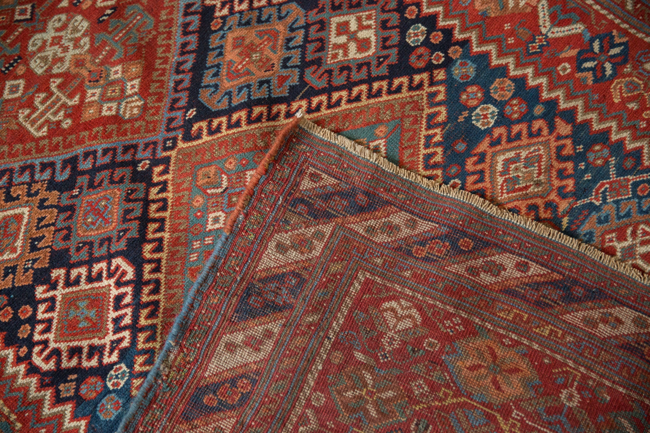 4.5x11 Antique Afshar Rug Runner by Old New House® - product image 10 for Resin Society