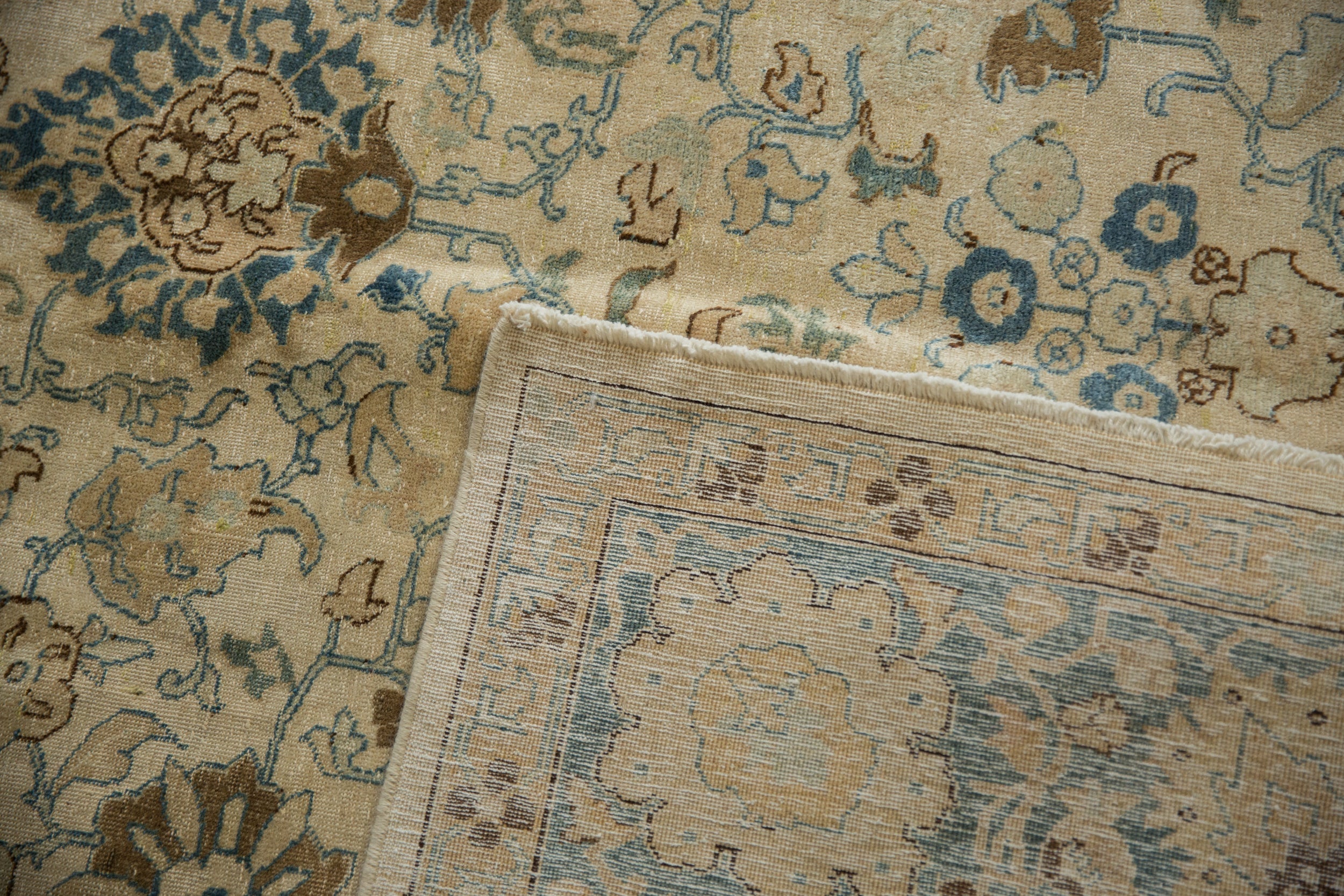 9x12 Vintage Distressed Tabriz Carpet by Old New House® - product image 10 for Resin Society