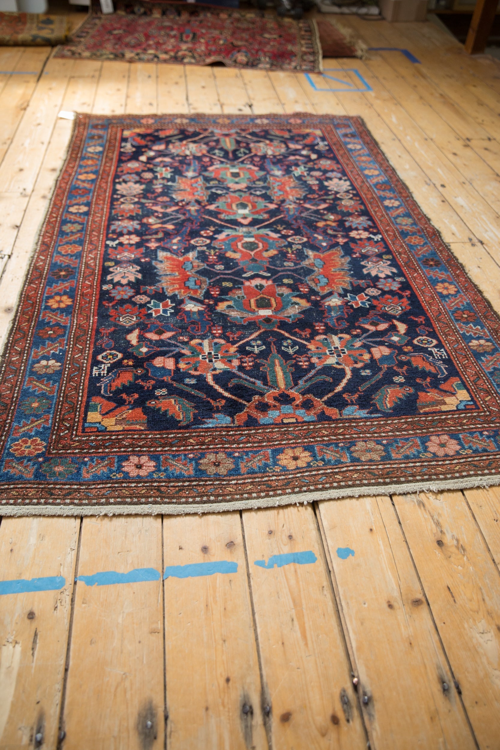 4x6.5 Vintage Malayer Rug by Old New House® - product image 6 for Resin Society