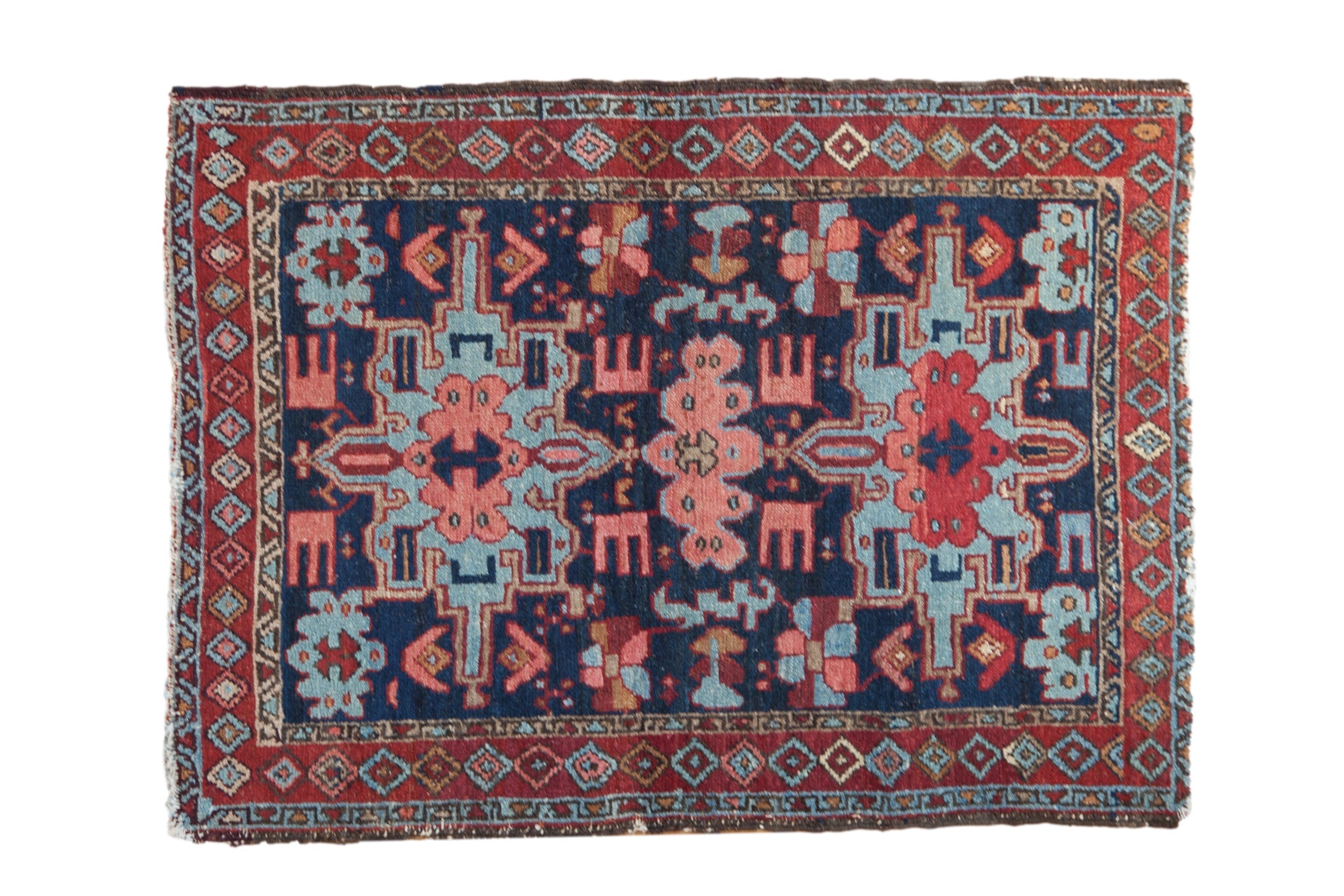 3x4 Vintage Karaja Square Rug by Old New House® - main product image for Resin Society