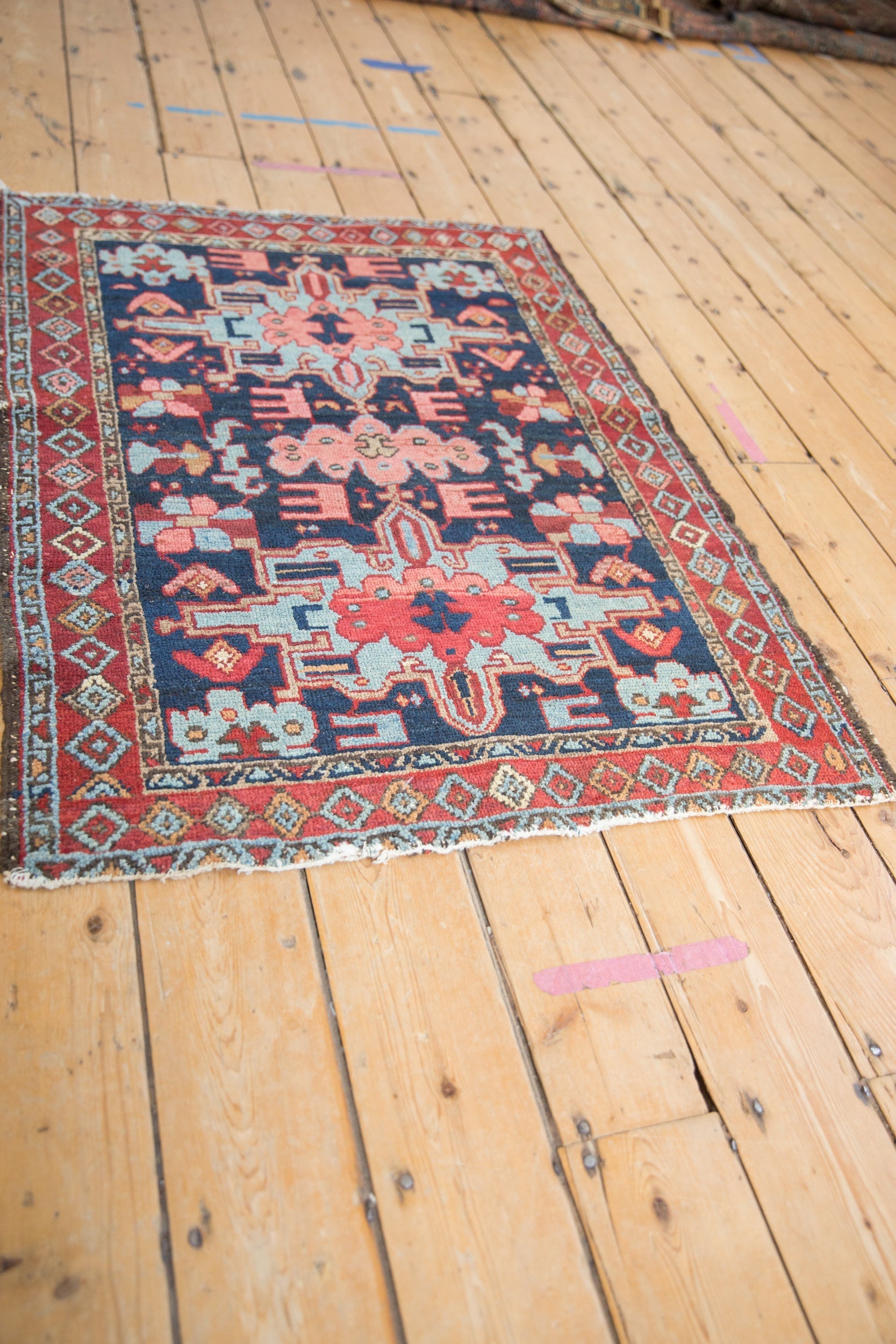3x4 Vintage Karaja Square Rug by Old New House® - product image 3 for Resin Society