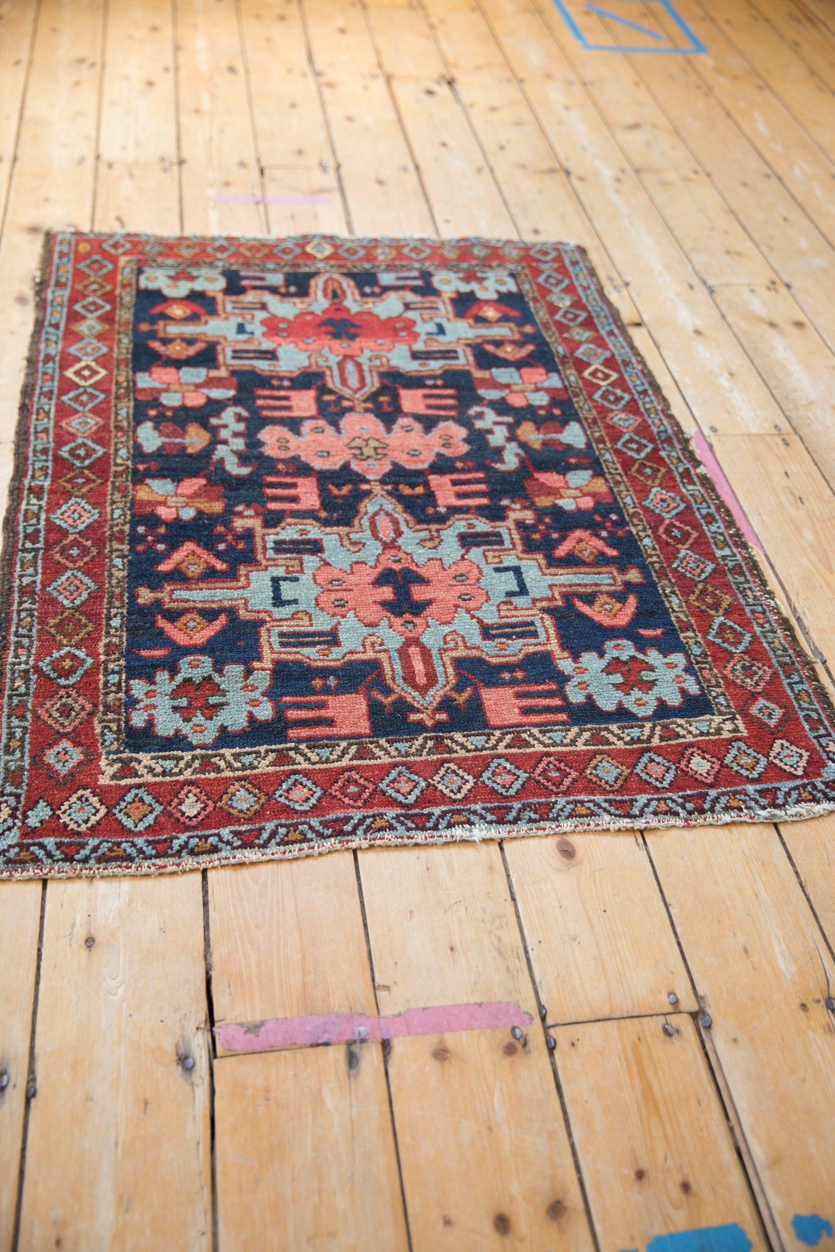3x4 Vintage Karaja Square Rug by Old New House® - product image 4 for Resin Society