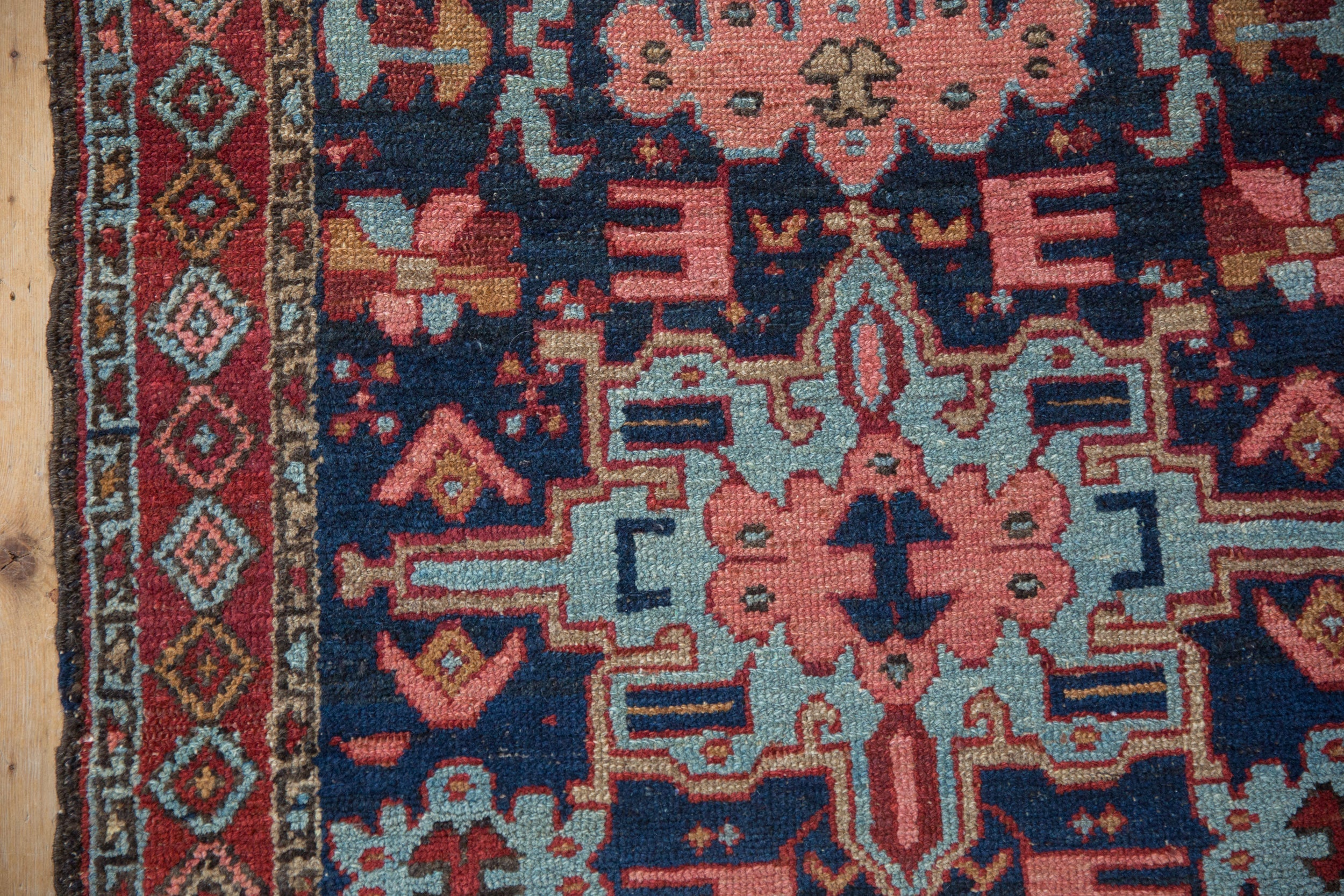 3x4 Vintage Karaja Square Rug by Old New House® - product image 5 for Resin Society