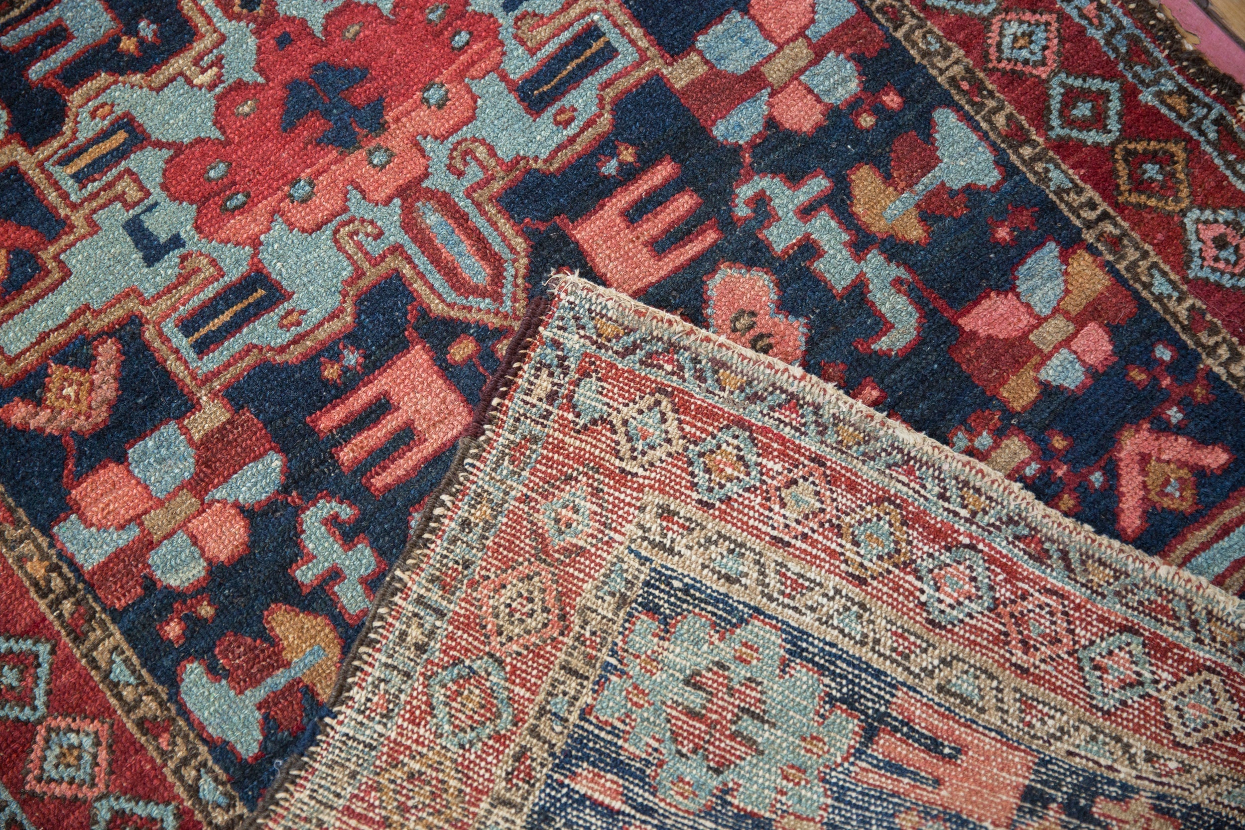 3x4 Vintage Karaja Square Rug by Old New House® - product image 8 for Resin Society