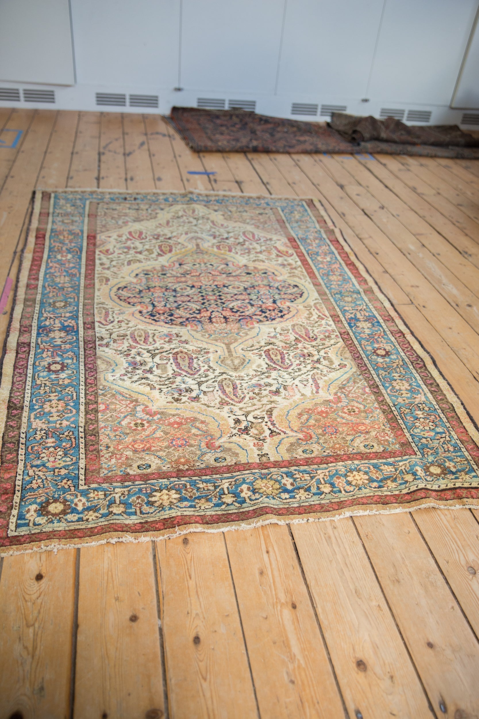 4.5x6.5 Vintage Fine Distressed Malayer Rug by Old New House® - product image 6 for Resin Society