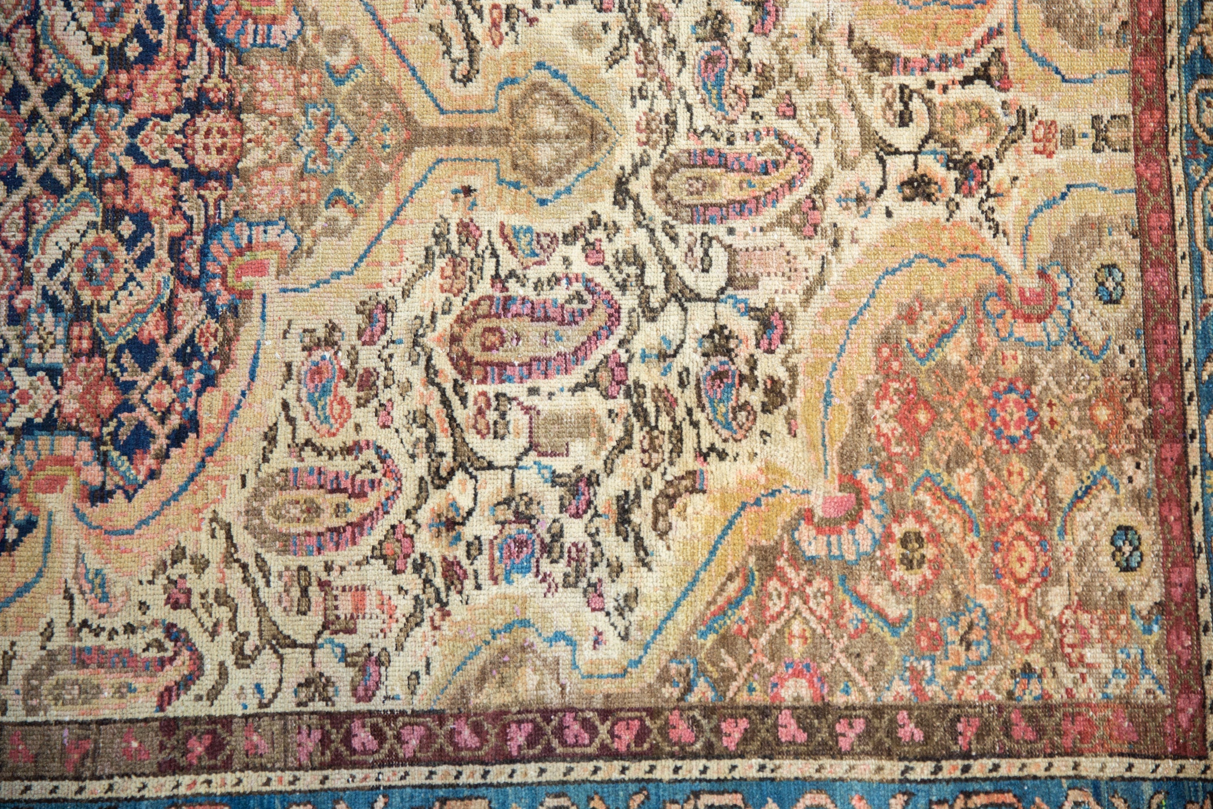 4.5x6.5 Vintage Fine Distressed Malayer Rug by Old New House® - product image 8 for Resin Society