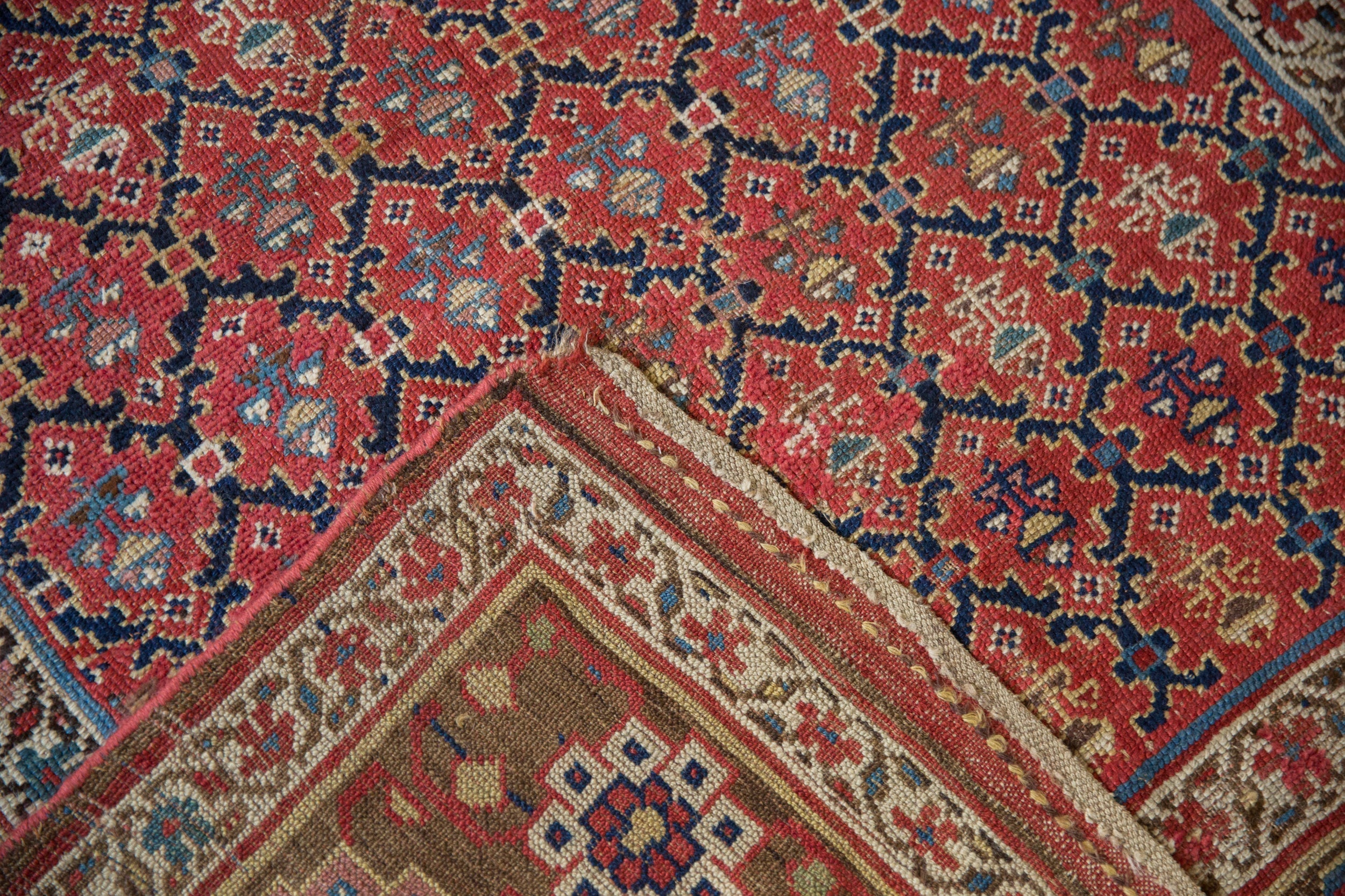 4.5x10.5 Antique Kurdish Rug Runner by Old New House® - product image 3 for Resin Society