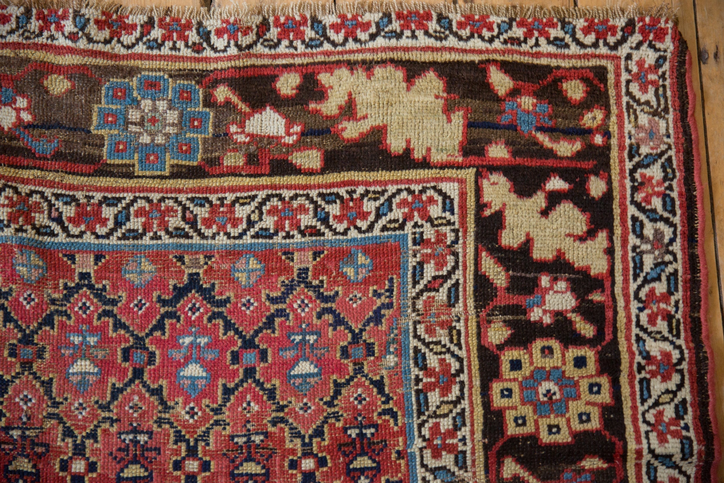 4.5x10.5 Antique Kurdish Rug Runner by Old New House® - product image 4 for Resin Society