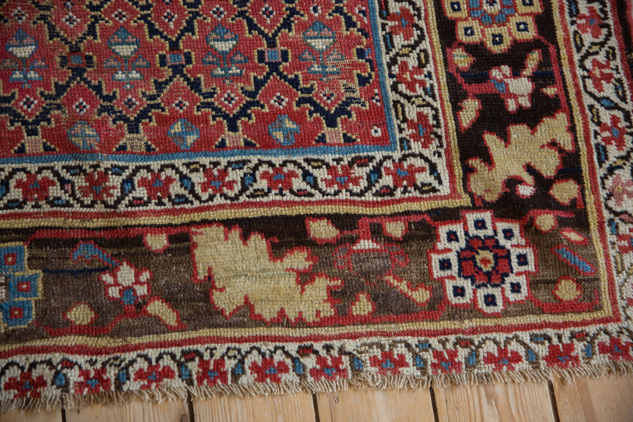 4.5x10.5 Antique Kurdish Rug Runner by Old New House® - product image 7 for Resin Society