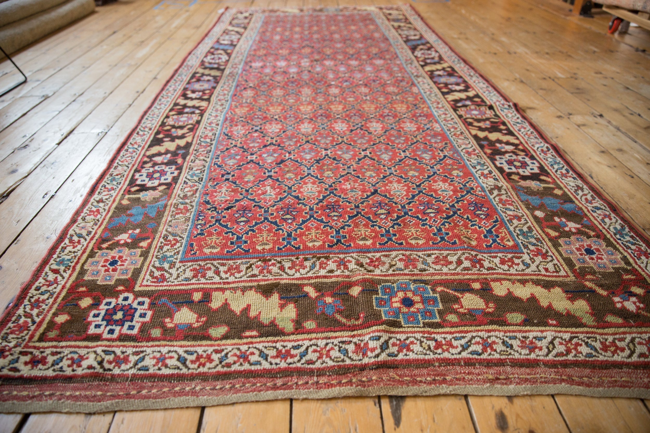 4.5x10.5 Antique Kurdish Rug Runner by Old New House® - product image 8 for Resin Society