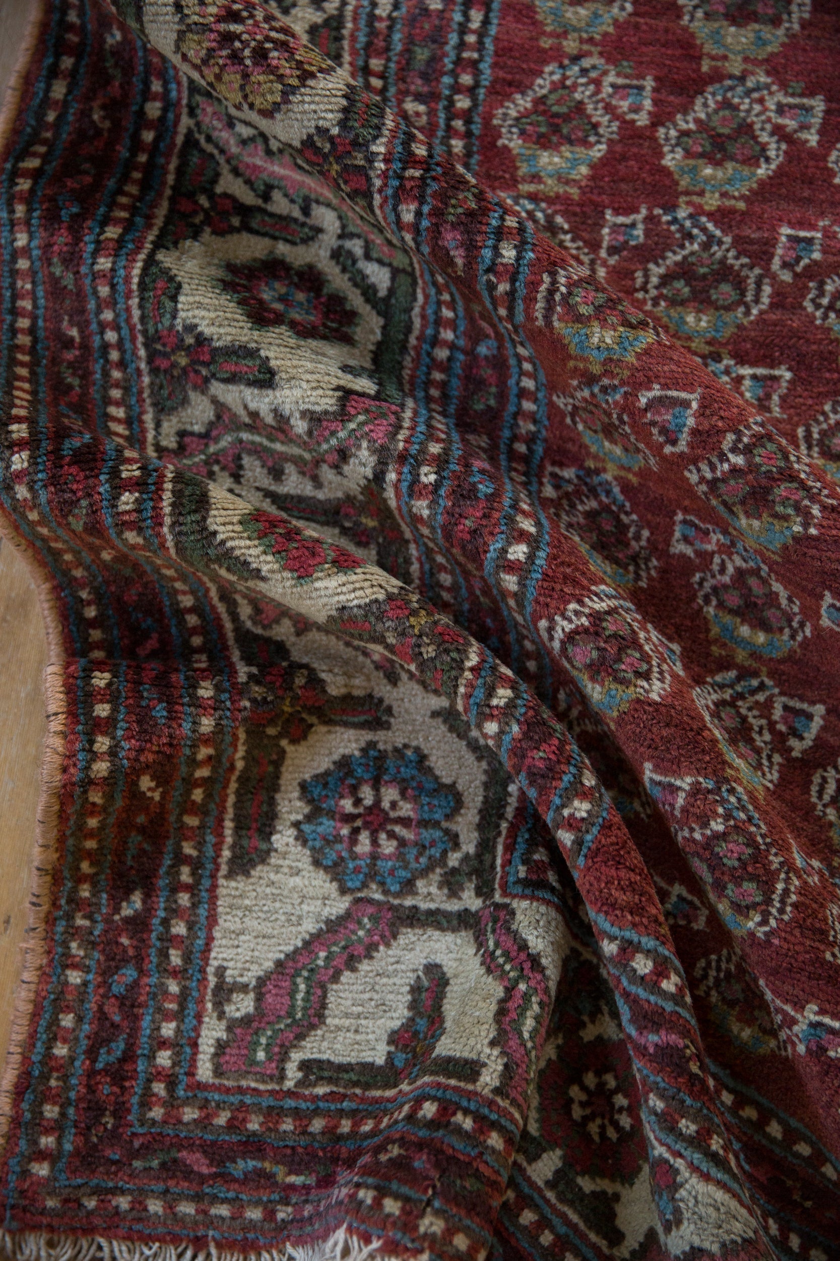 3.5x12 Vintage Hamadan Rug Runner by Old New House® - product image 9 for Resin Society