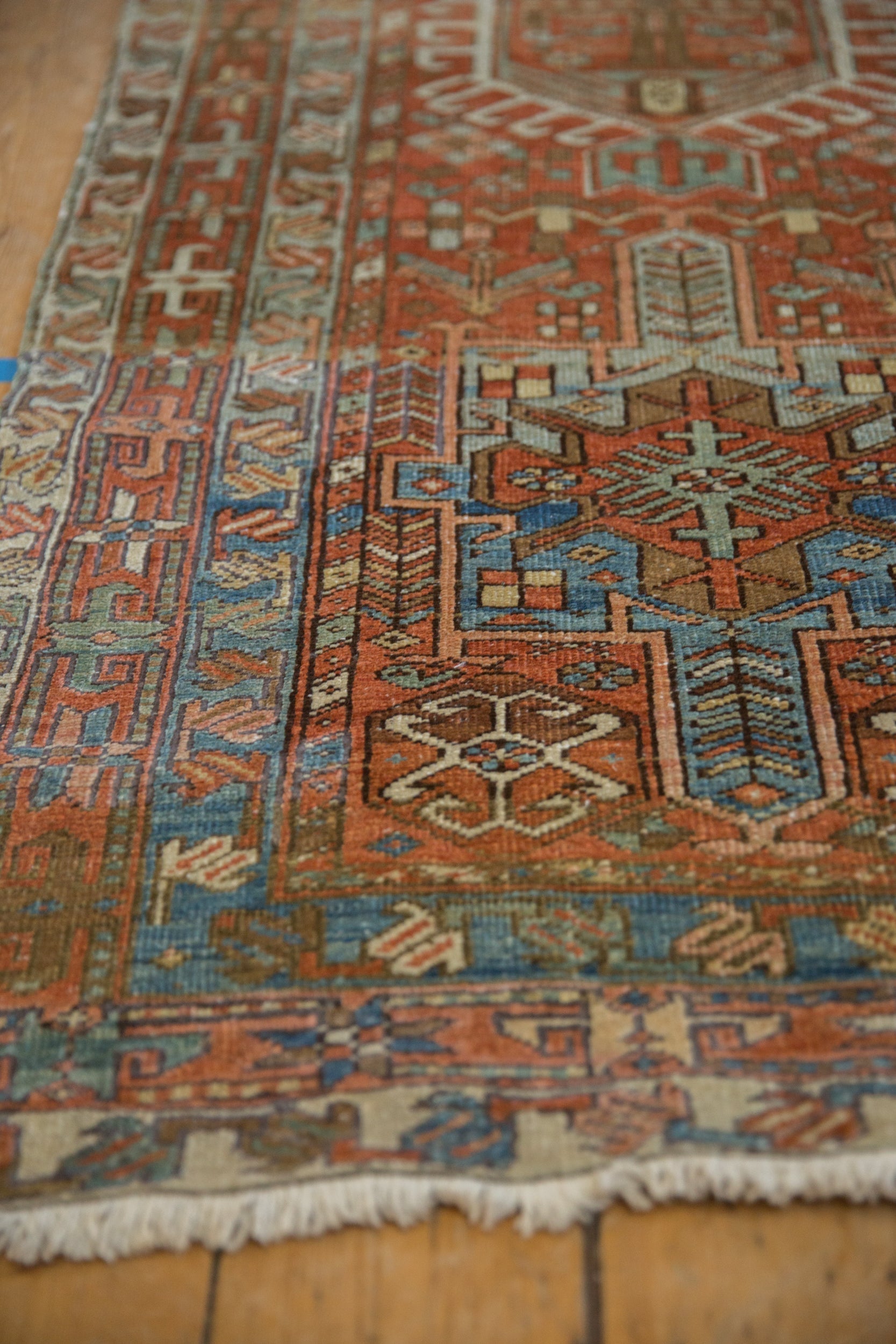 RESERVED 2.5x14 Vintage Fine Distressed Karaja Rug Runner