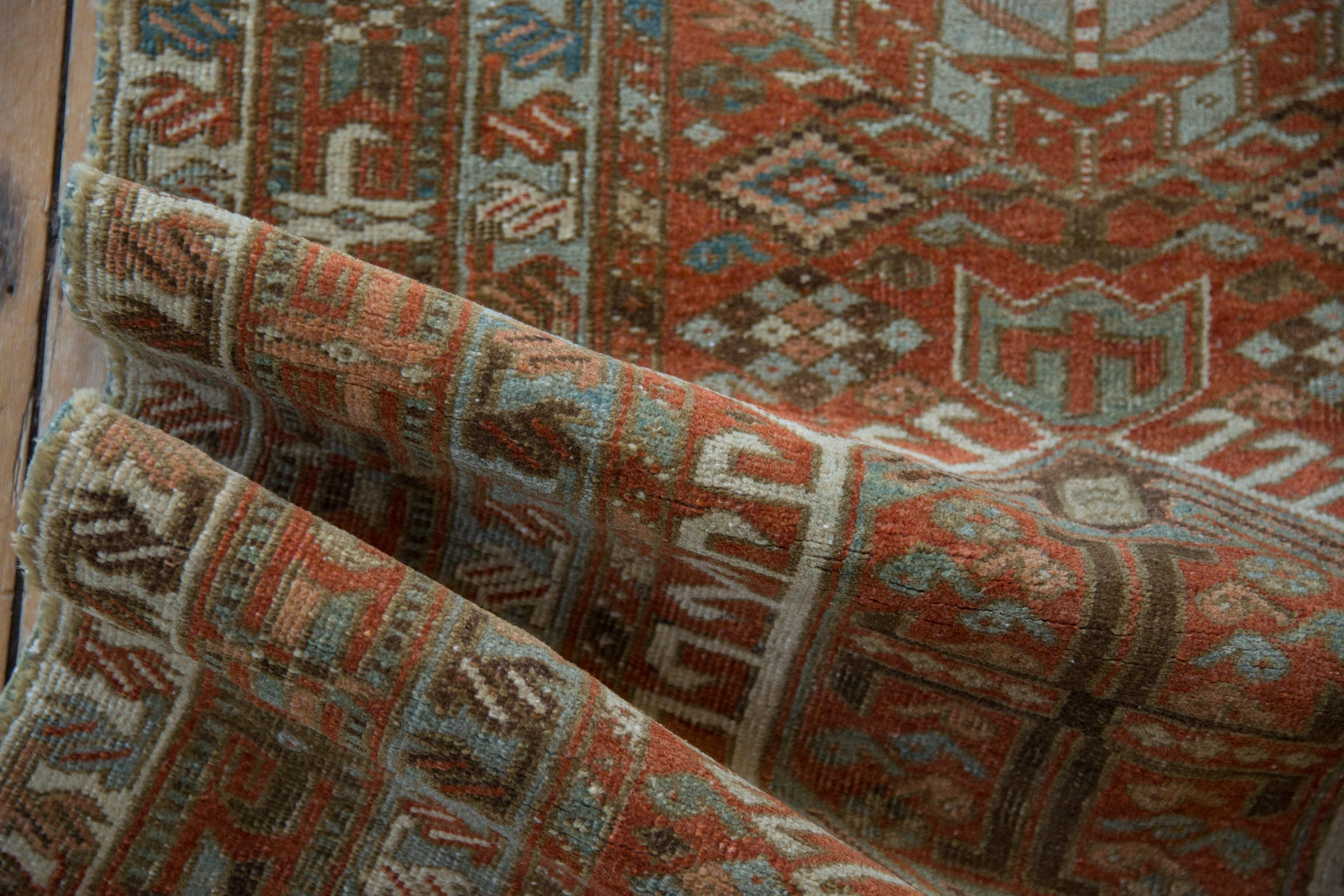 RESERVED 2.5x14 Vintage Fine Distressed Karaja Rug Runner