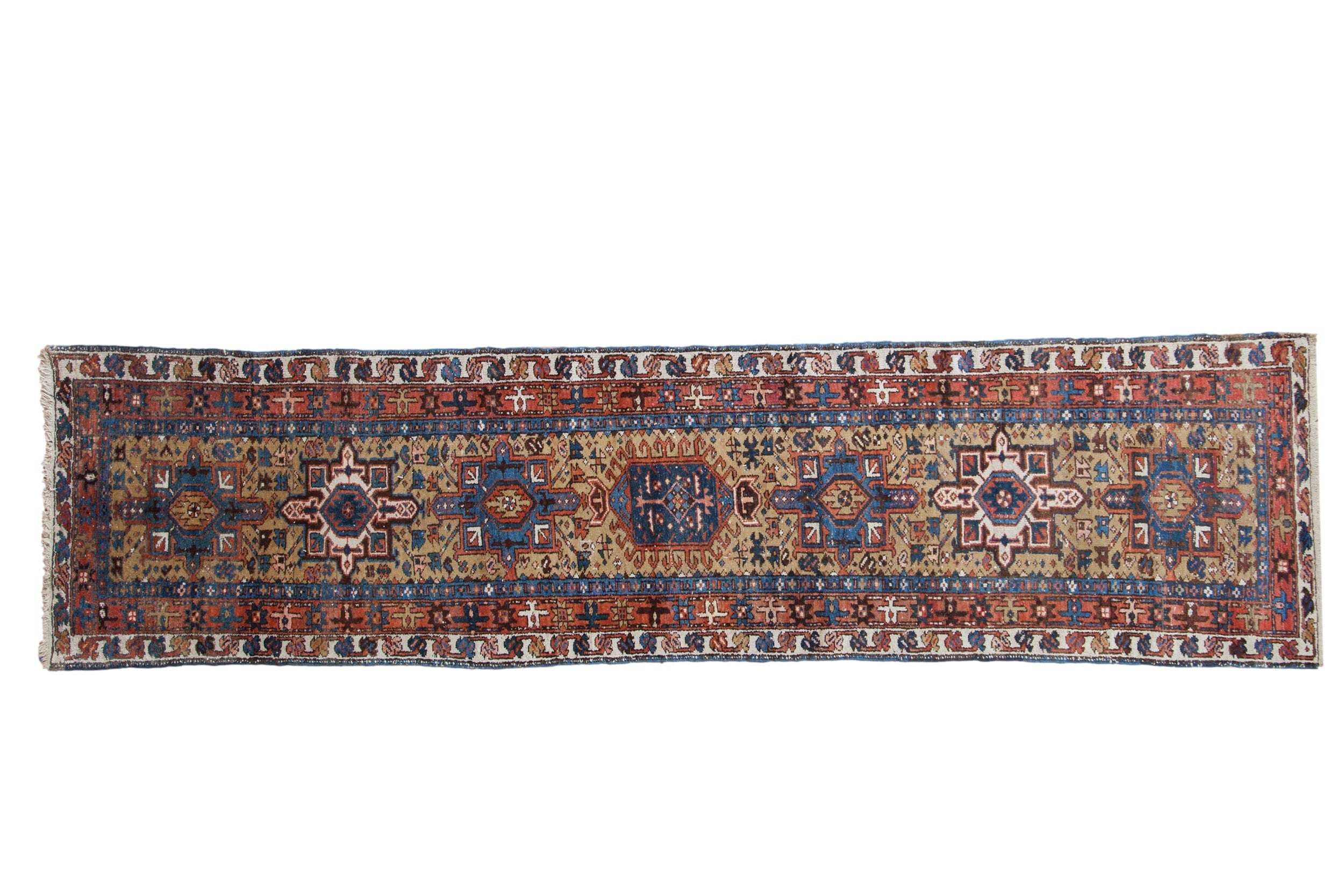 3x10.5 Vintage Karaja Rug Runner by Old New House® - main product image for Resin Society