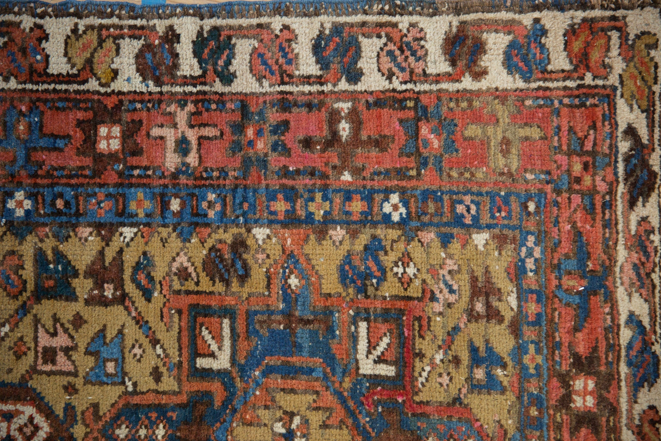 3x10.5 Vintage Karaja Rug Runner by Old New House® - product image 3 for Resin Society