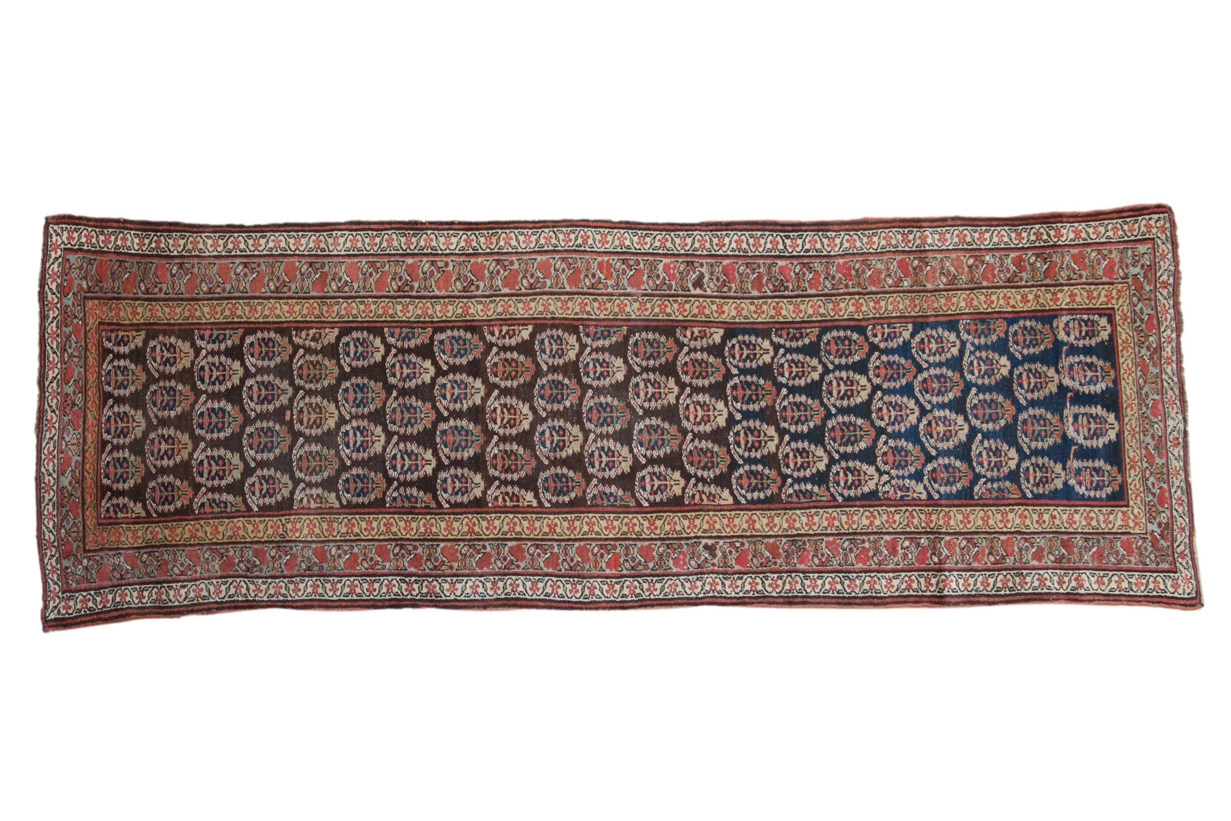 3.5x10 Antique Kurdish Rug Runner by Old New House® - main product image for Resin Society