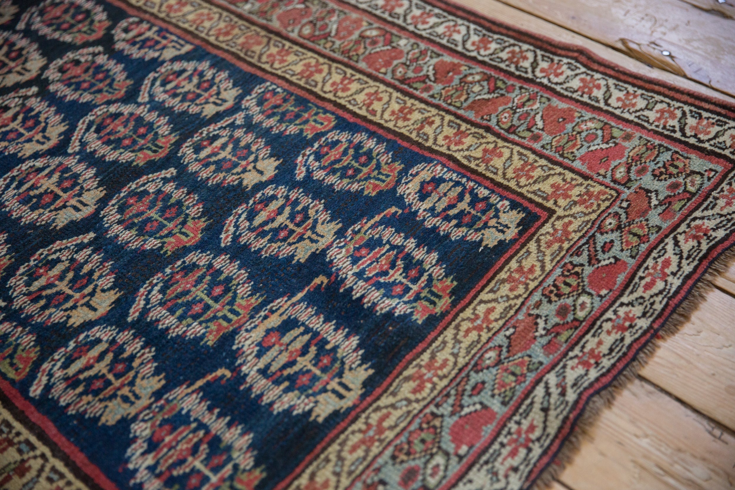 3.5x10 Antique Kurdish Rug Runner by Old New House® - product image 5 for Resin Society