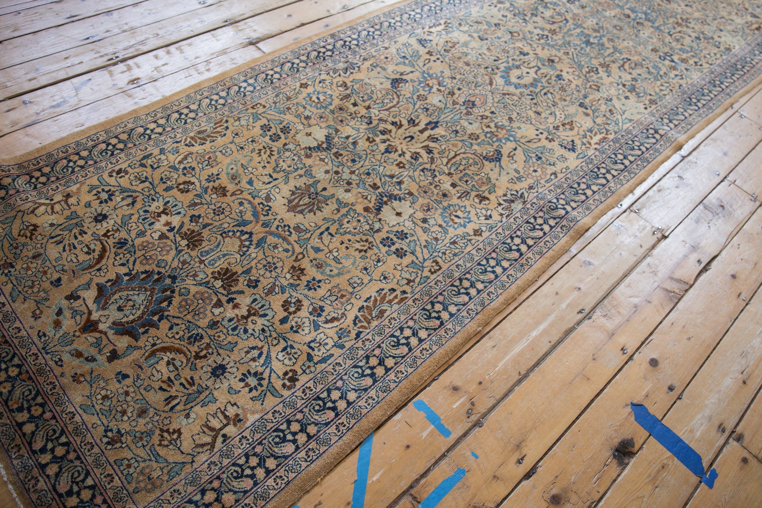 4x16 Vintage Tea Washed Meshed Rug Runner by Old New House® - product image 7 for Resin Society