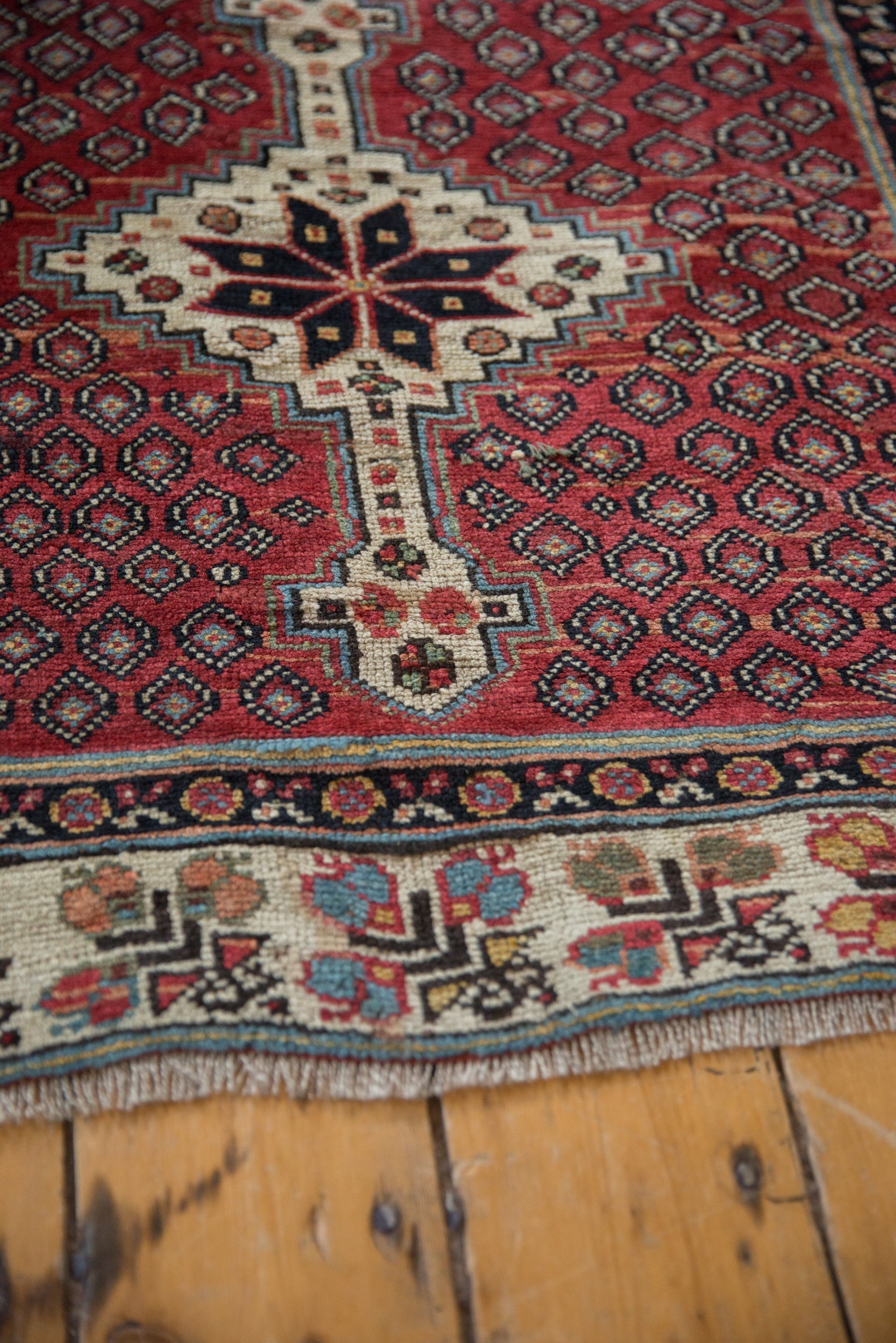3x10.5 Vintage Kurdish Rug Runner by Old New House® - product image 7 for Resin Society