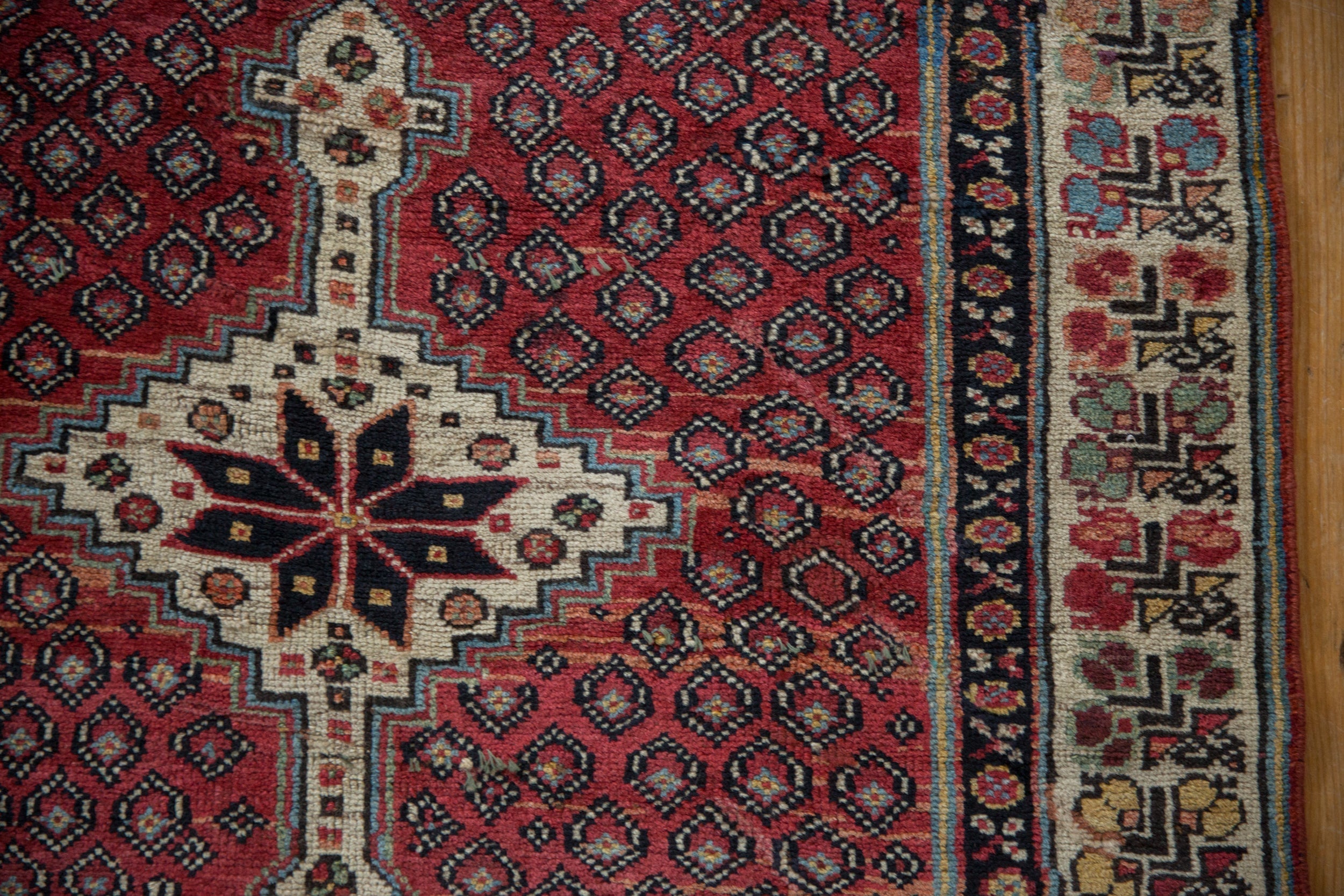 3x10.5 Vintage Kurdish Rug Runner by Old New House® - product image 8 for Resin Society