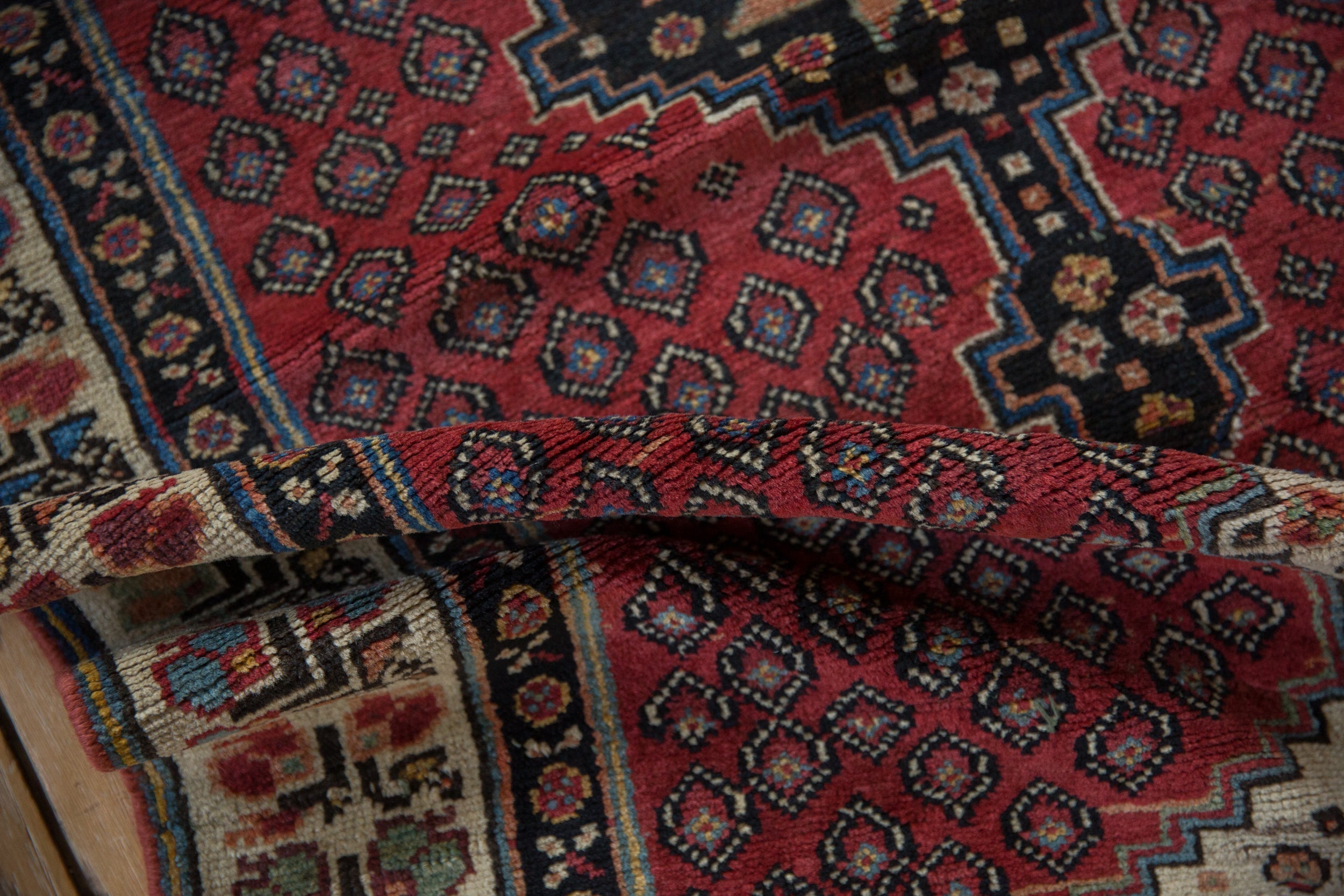 3x10.5 Vintage Kurdish Rug Runner by Old New House® - product image 9 for Resin Society