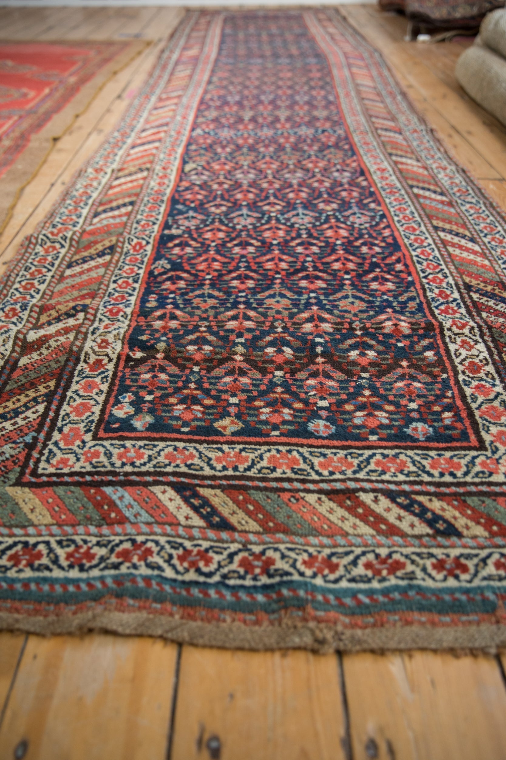 3.5x14.5 Vintage Kurdish Rug Runner by Old New House® - product image 4 for Resin Society