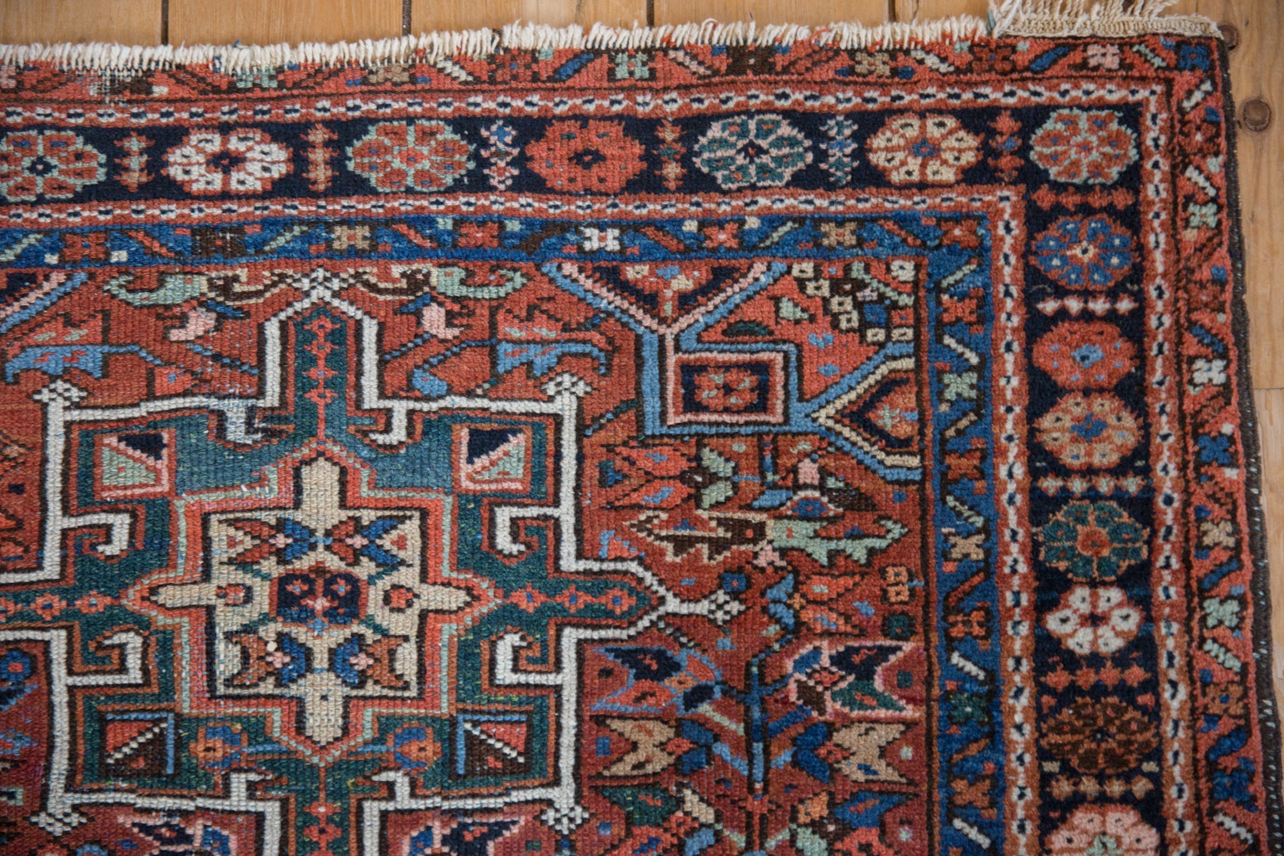 3.5x4.5 Vintage Karaja Square Rug by Old New House® - product image 3 for Resin Society