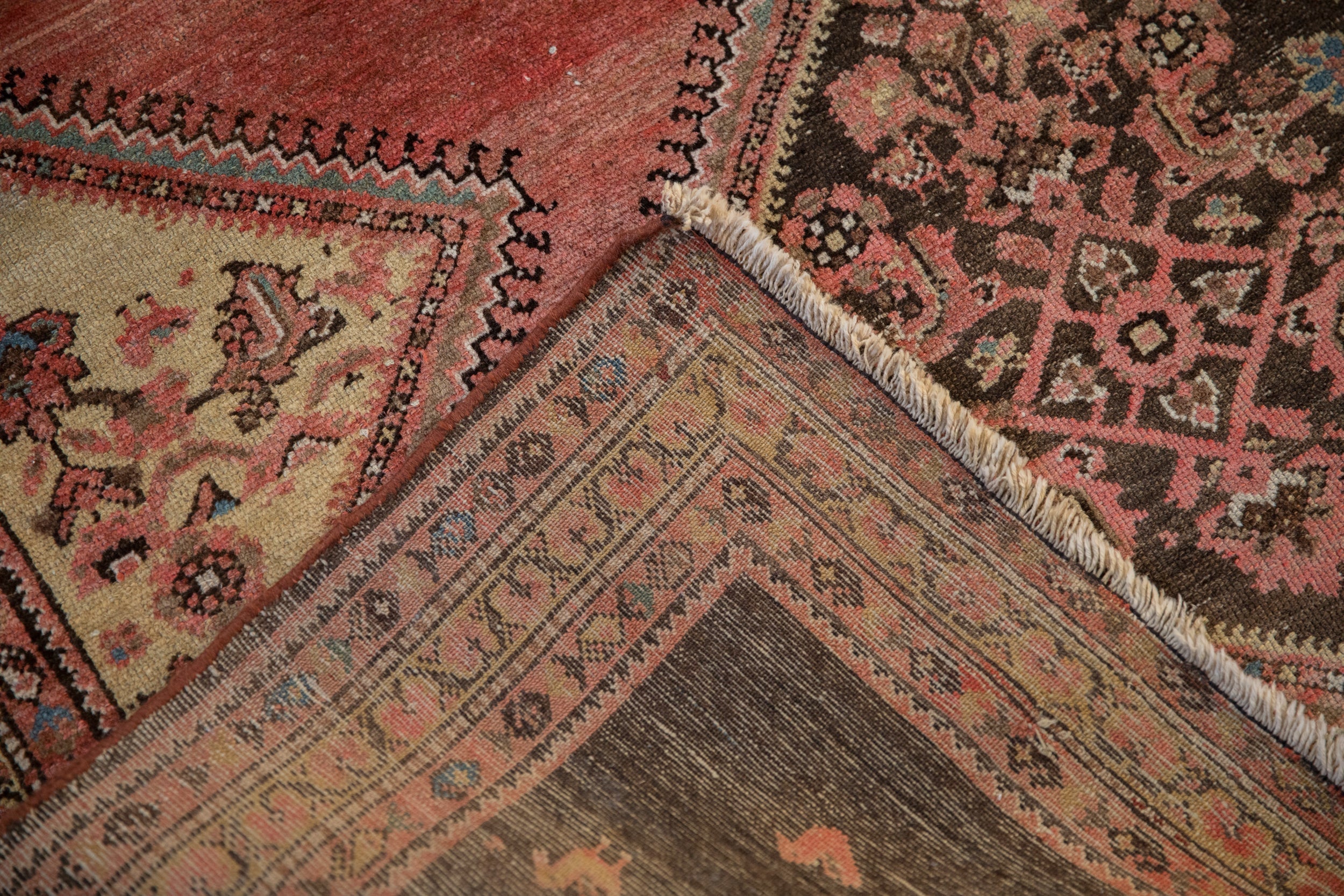4x6.5 Vintage Fine Distressed Malayer Rug by Old New House® - product image 12 for Resin Society
