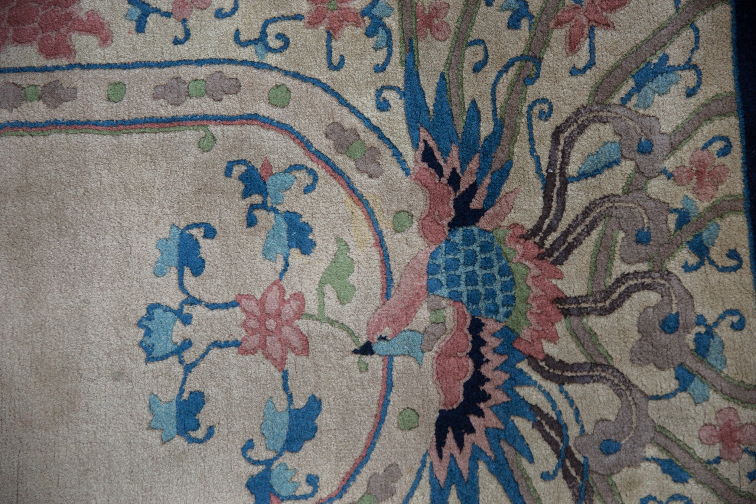 3x5 Vintage Art Deco Rug by Old New House® - product image 4 for Resin Society