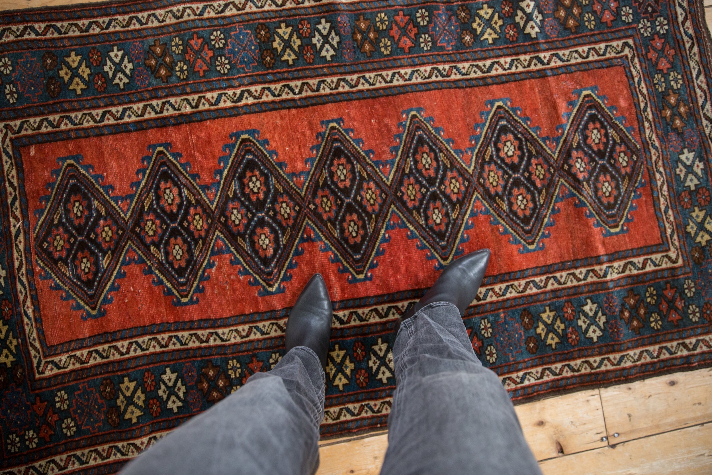 3.5x6 Antique Kurdish Rug by Old New House® - product image 2 for Resin Society
