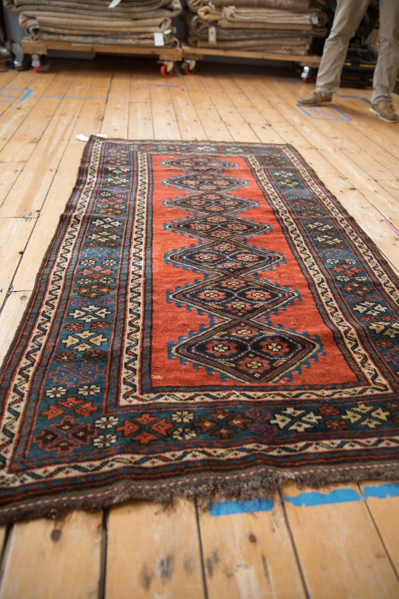 3.5x6 Antique Kurdish Rug by Old New House® - product image 7 for Resin Society