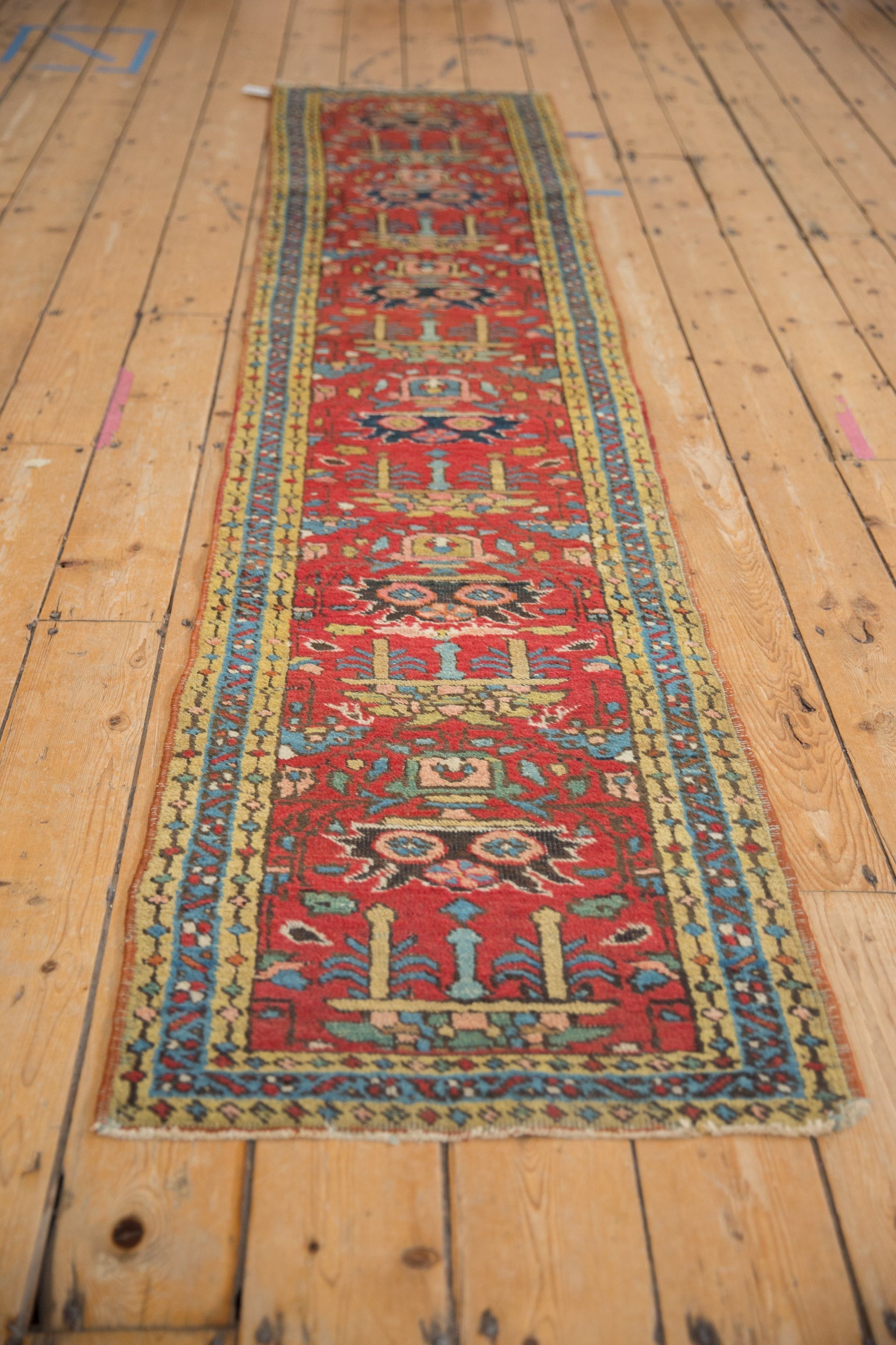 2x9 Vintage Heriz Rug Runner by Old New House® - product image 4 for Resin Society