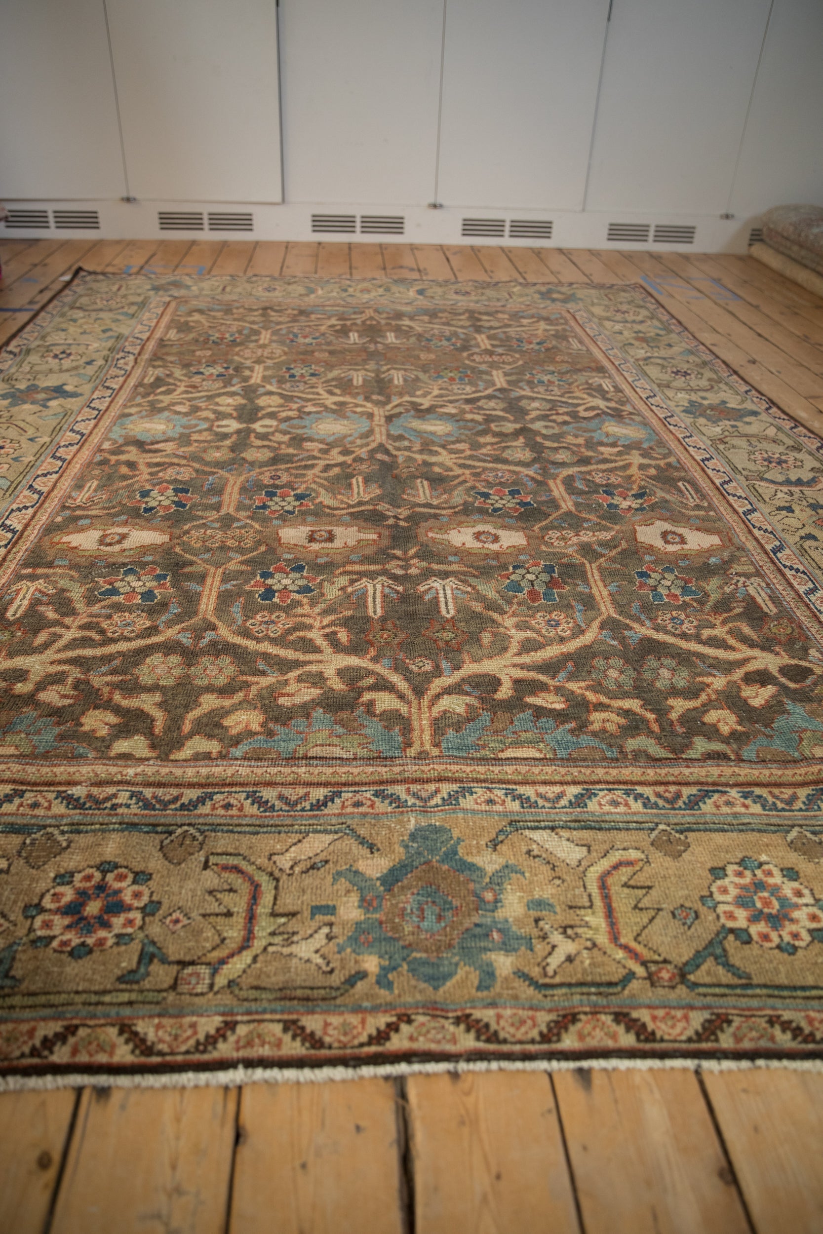 7x10.5 Vintage Distressed Mahal Carpet by Old New House® - product image 4 for Resin Society