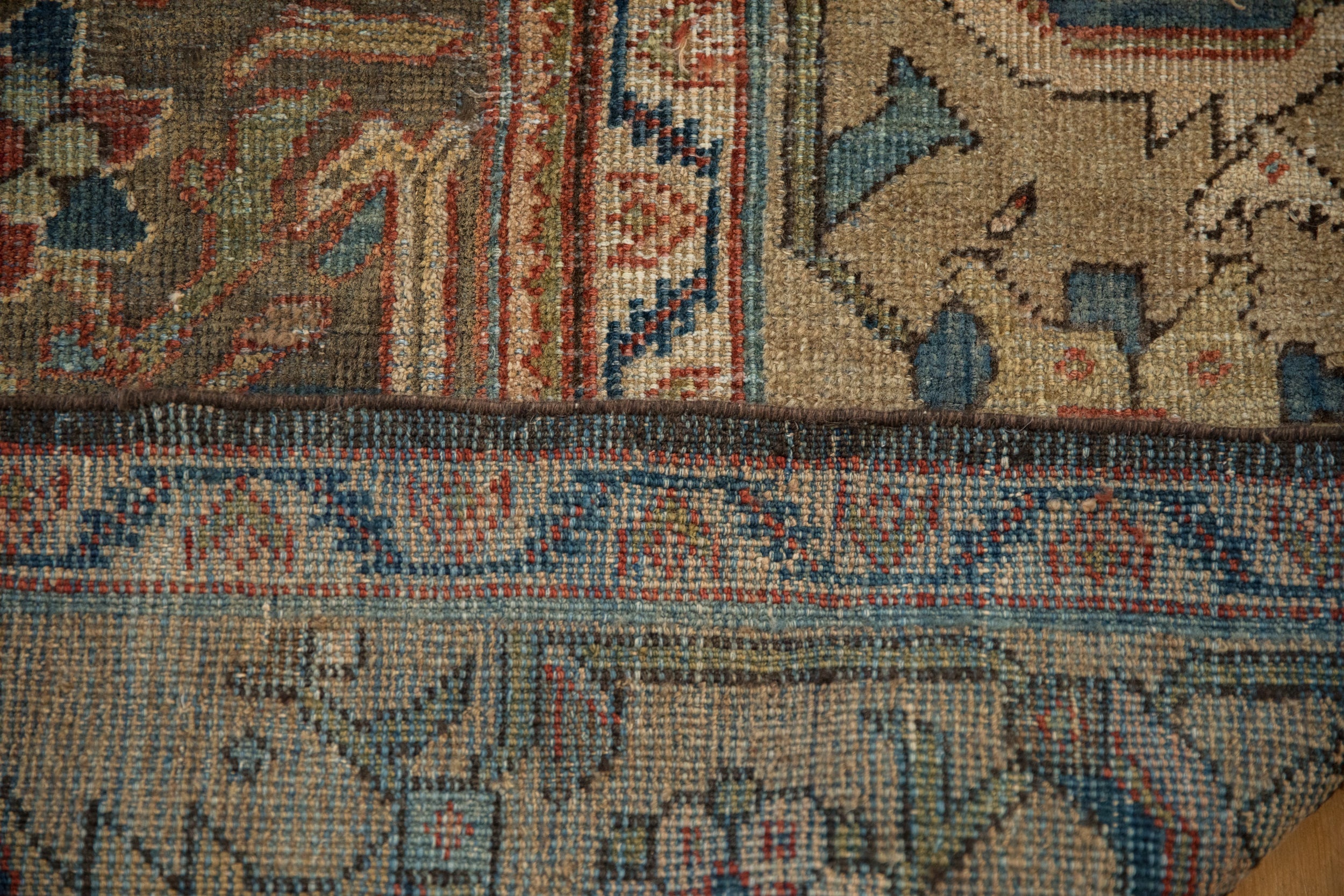 7x10.5 Vintage Distressed Mahal Carpet by Old New House® - product image 11 for Resin Society