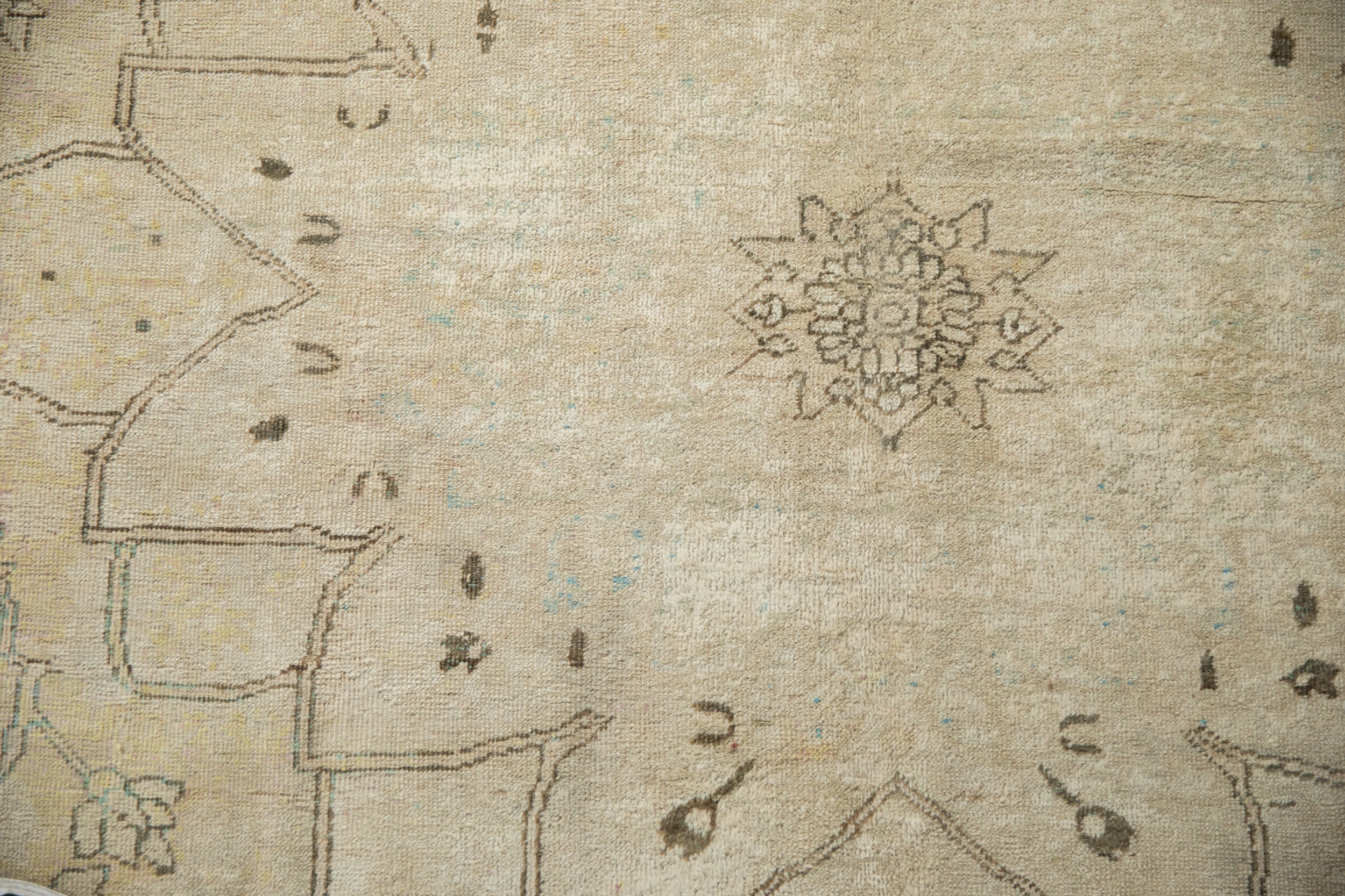 8x11 Antique Distressed Kerman Carpet by Old New House® - product image 15 for Resin Society